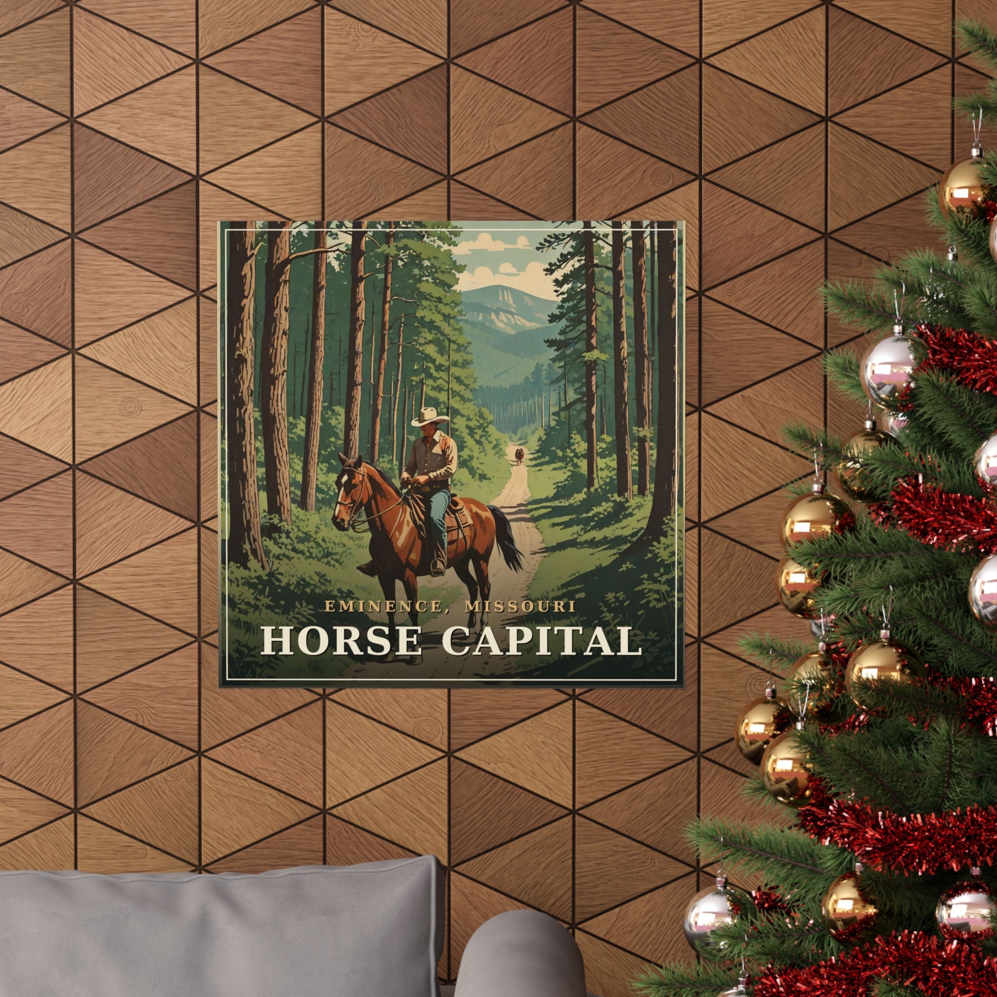 Horse Capital - The Ozarks Poster | Corner & County