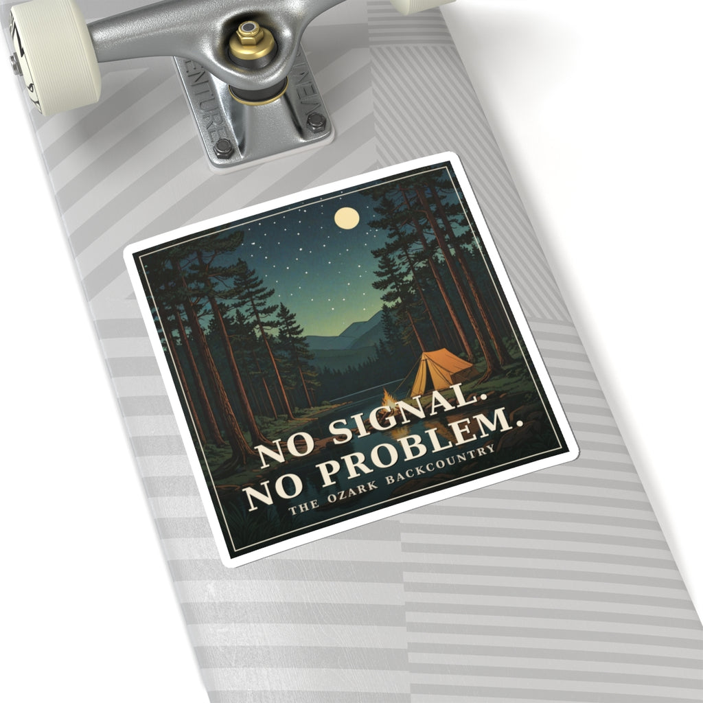 No Signal. No Problem. - The Ozarks Sticker | Corner & County