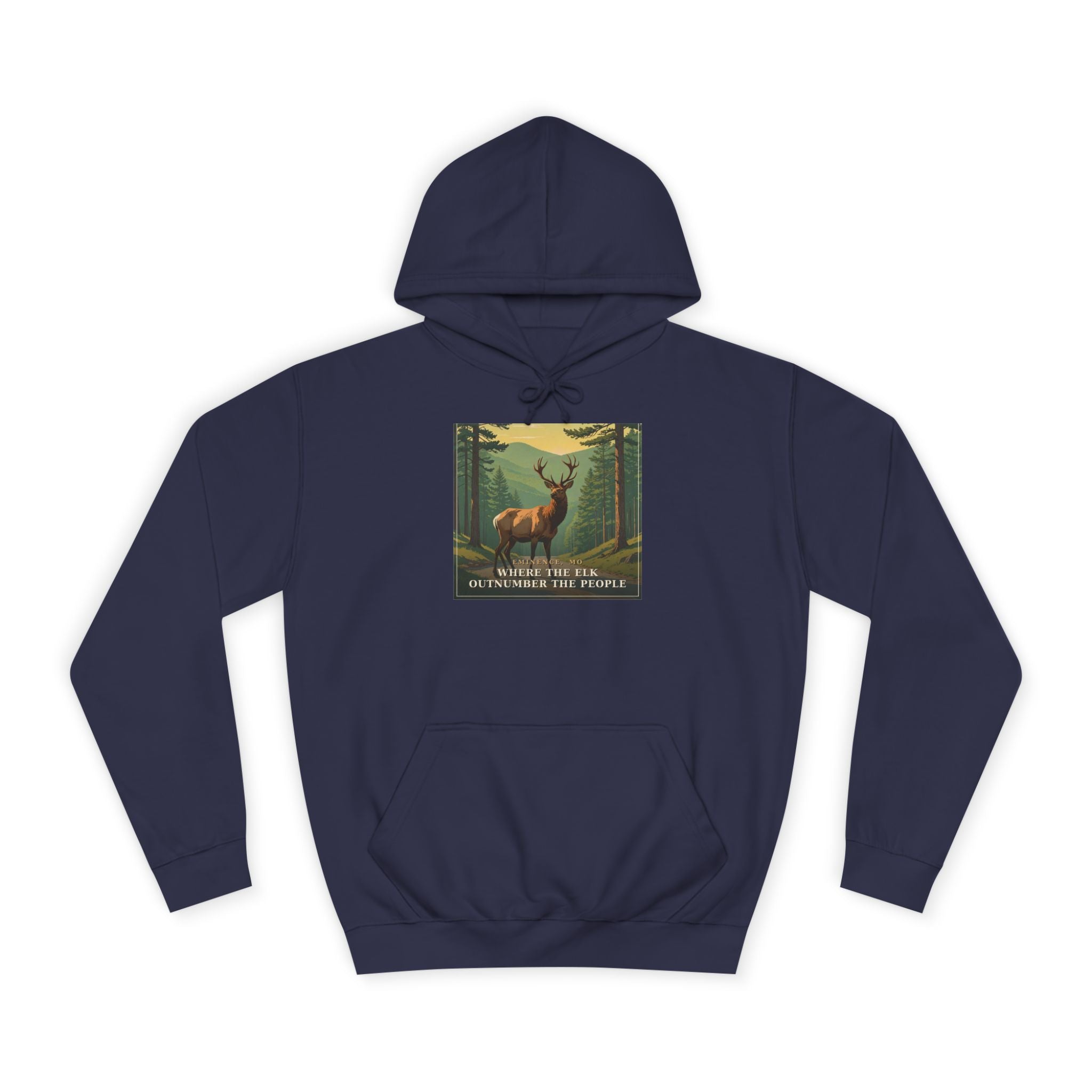 Where the Elk Outnumber the People - The Ozarks Hoodie | Corner & County