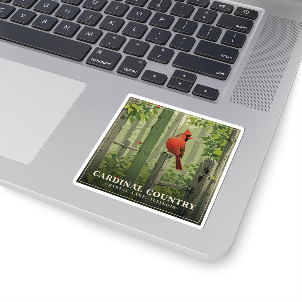 Cardinal Country - Crystal Lake Sticker | Corner & County