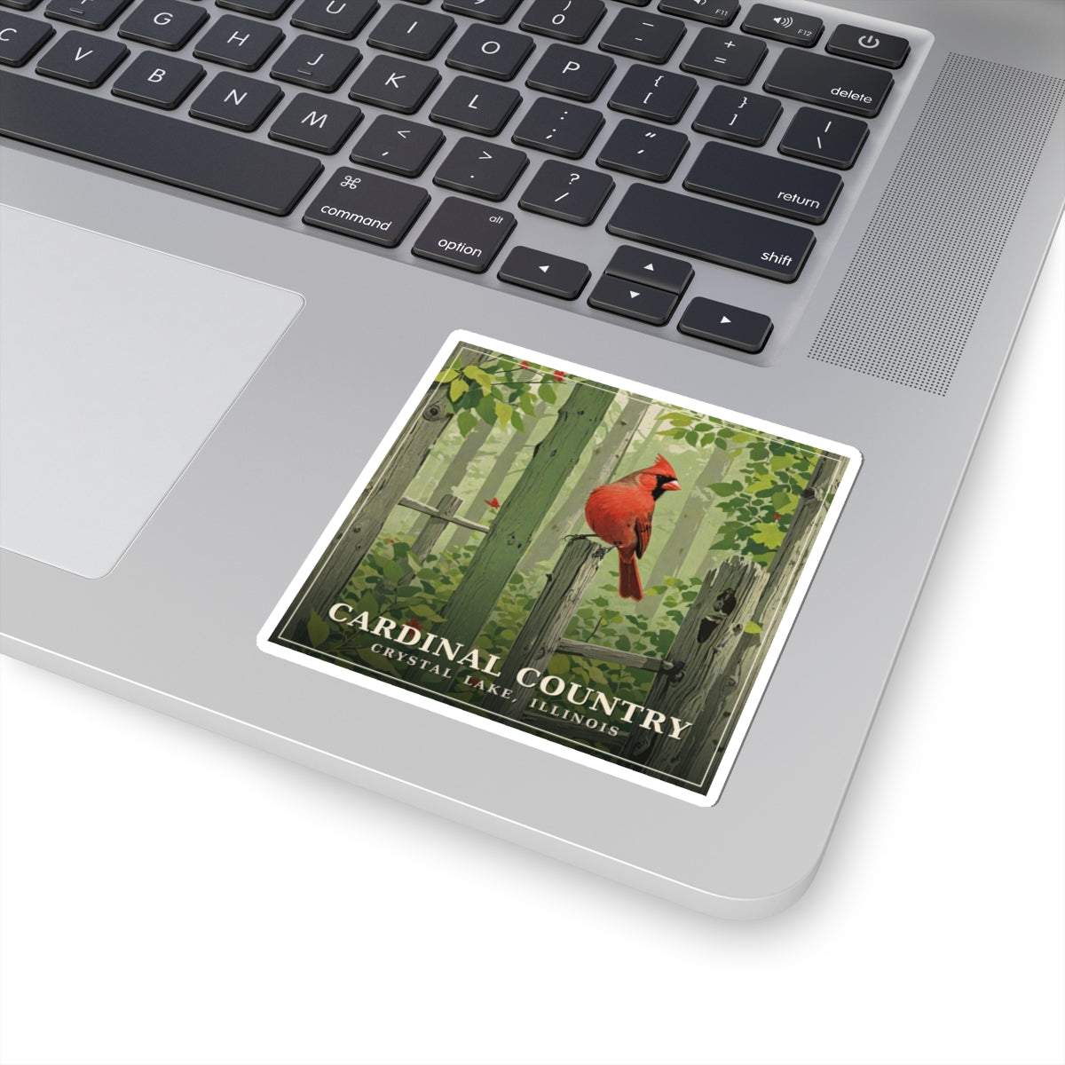 Cardinal Country - Crystal Lake Sticker | Corner & County