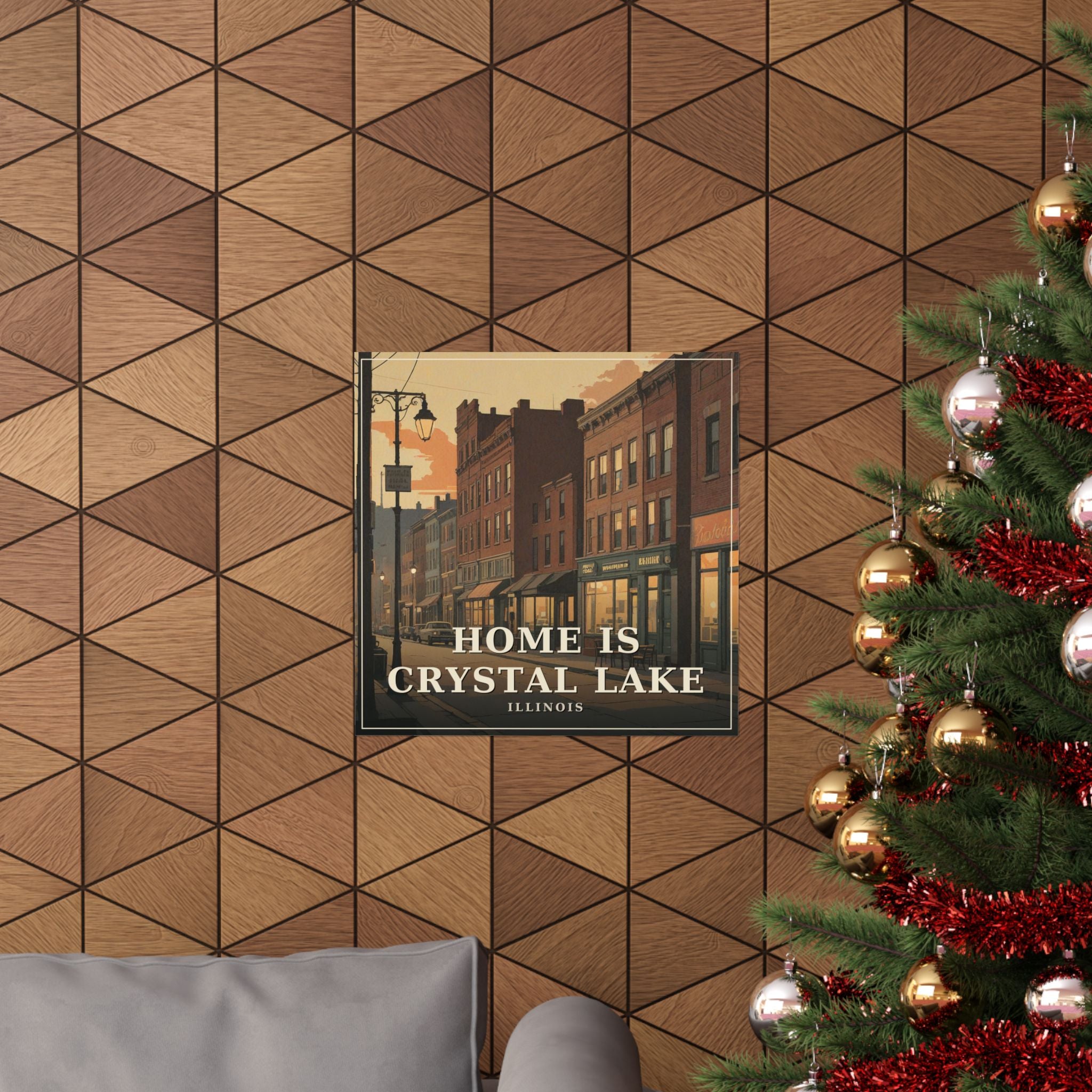 Home is Crystal Lake - Crystal Lake Poster | Corner & County