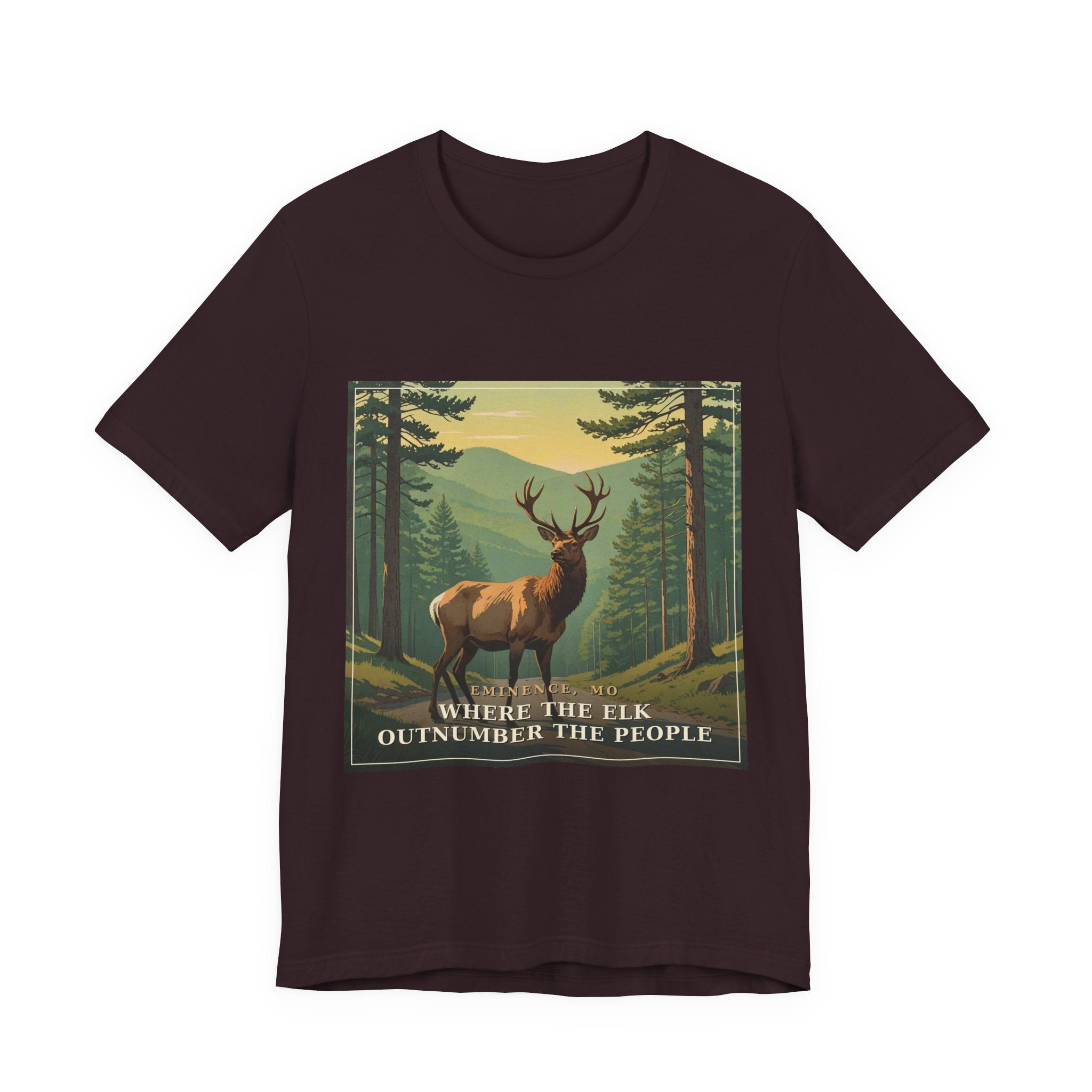 Where the Elk Outnumber the People - The Ozarks Tee | Corner & County