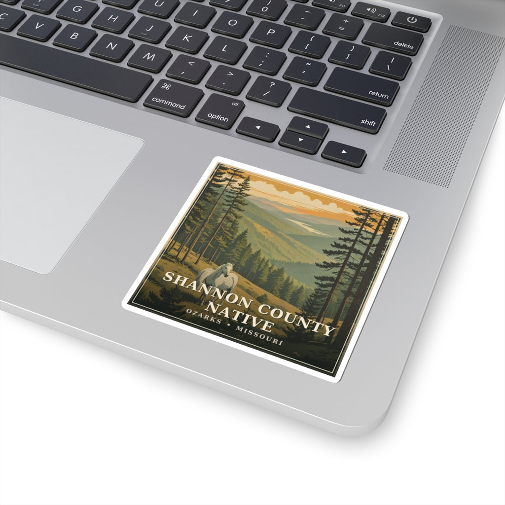Shannon County Native - The Ozarks Sticker | Corner & County