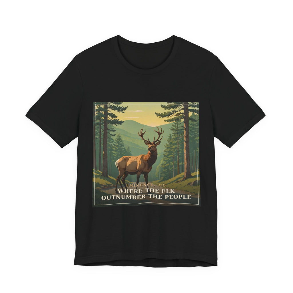 Where the Elk Outnumber the People - The Ozarks Tee | Corner & County