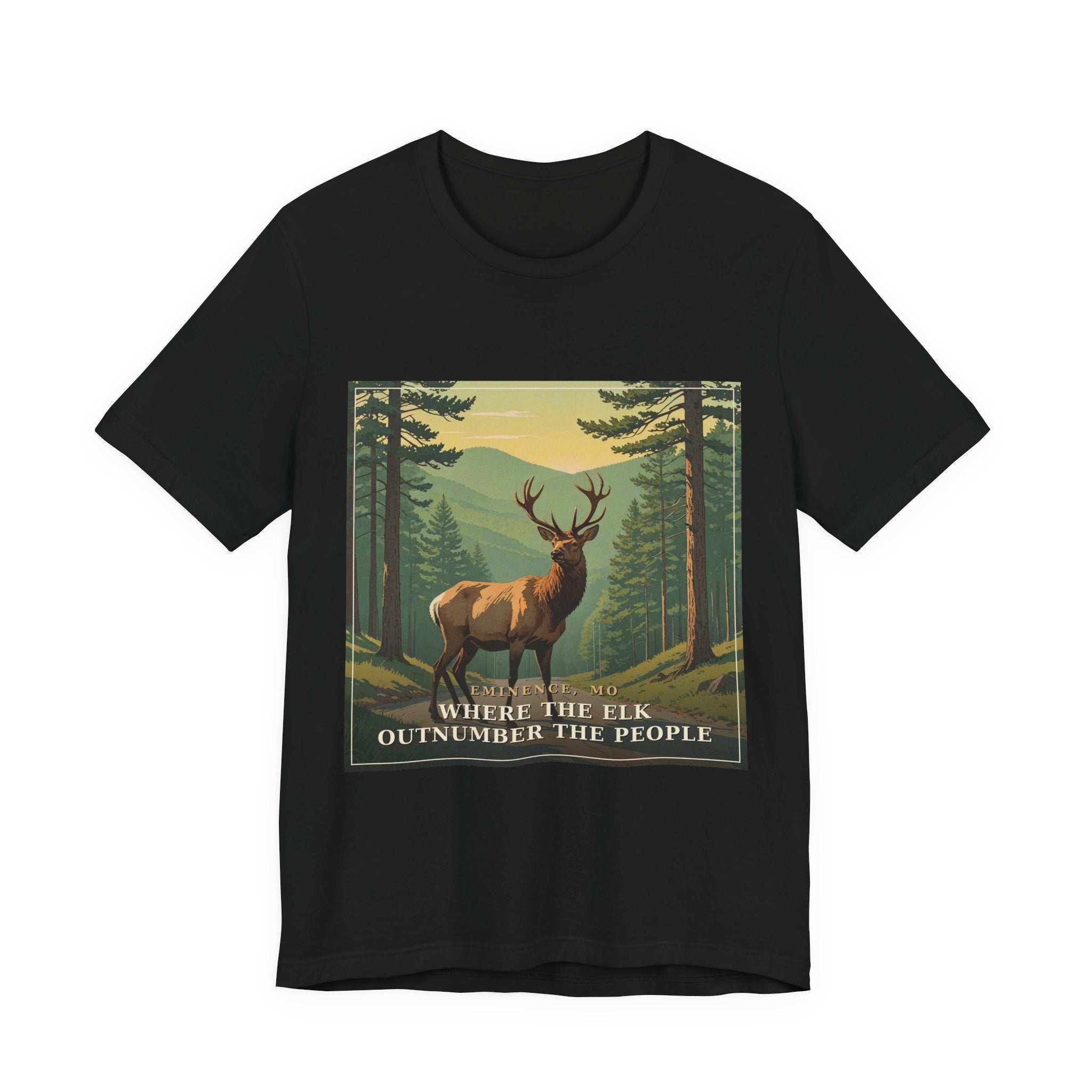Where the Elk Outnumber the People - The Ozarks Tee | Corner & County