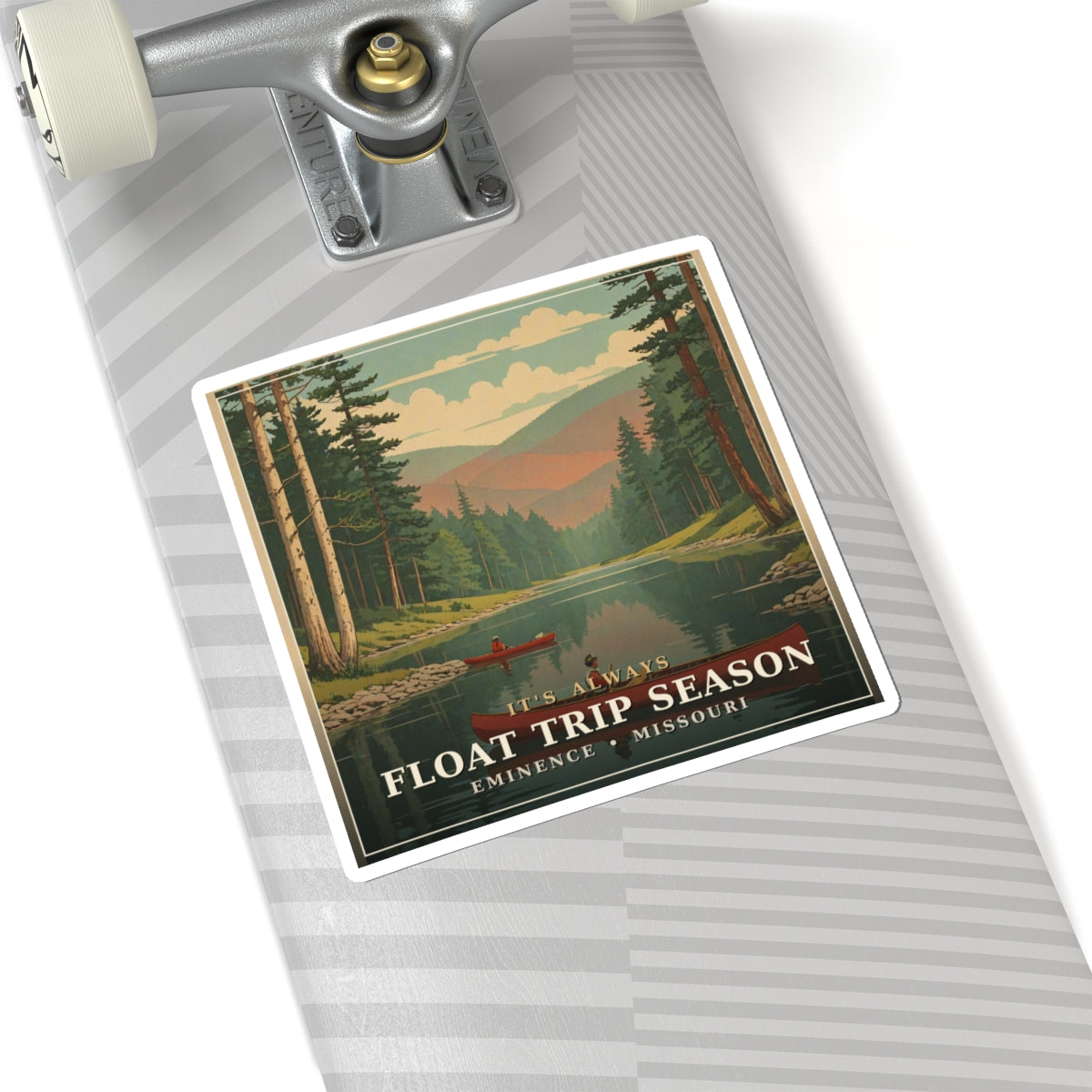 Float Trip Season - The Ozarks Sticker | Corner & County