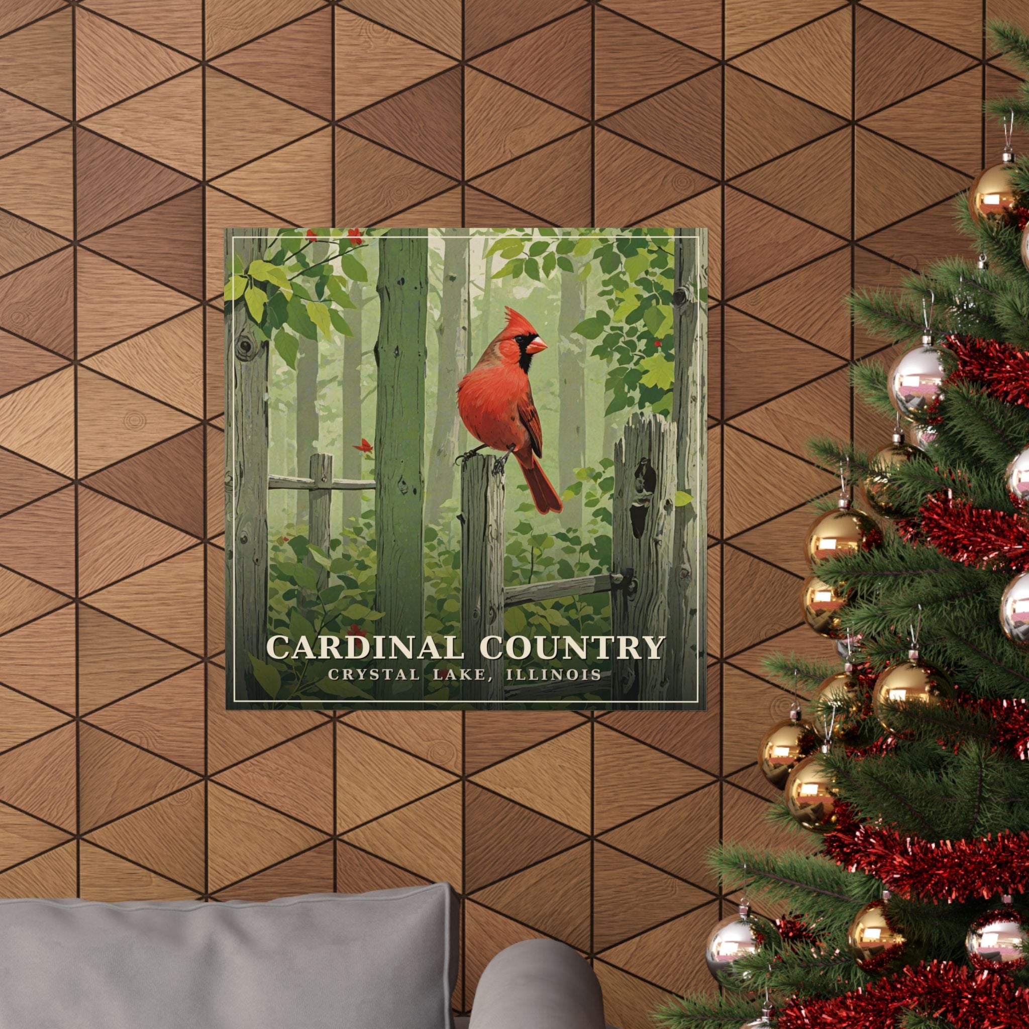 Cardinal Country - Crystal Lake Poster | Corner & County