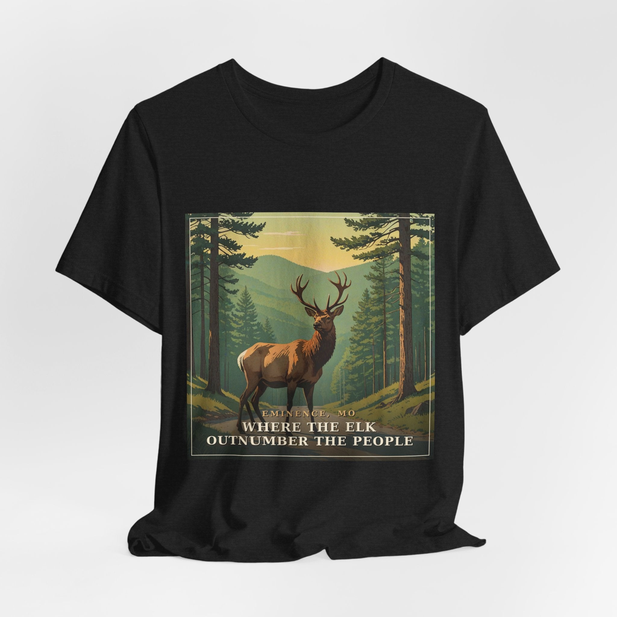 Where the Elk Outnumber the People - The Ozarks Tee | Corner & County