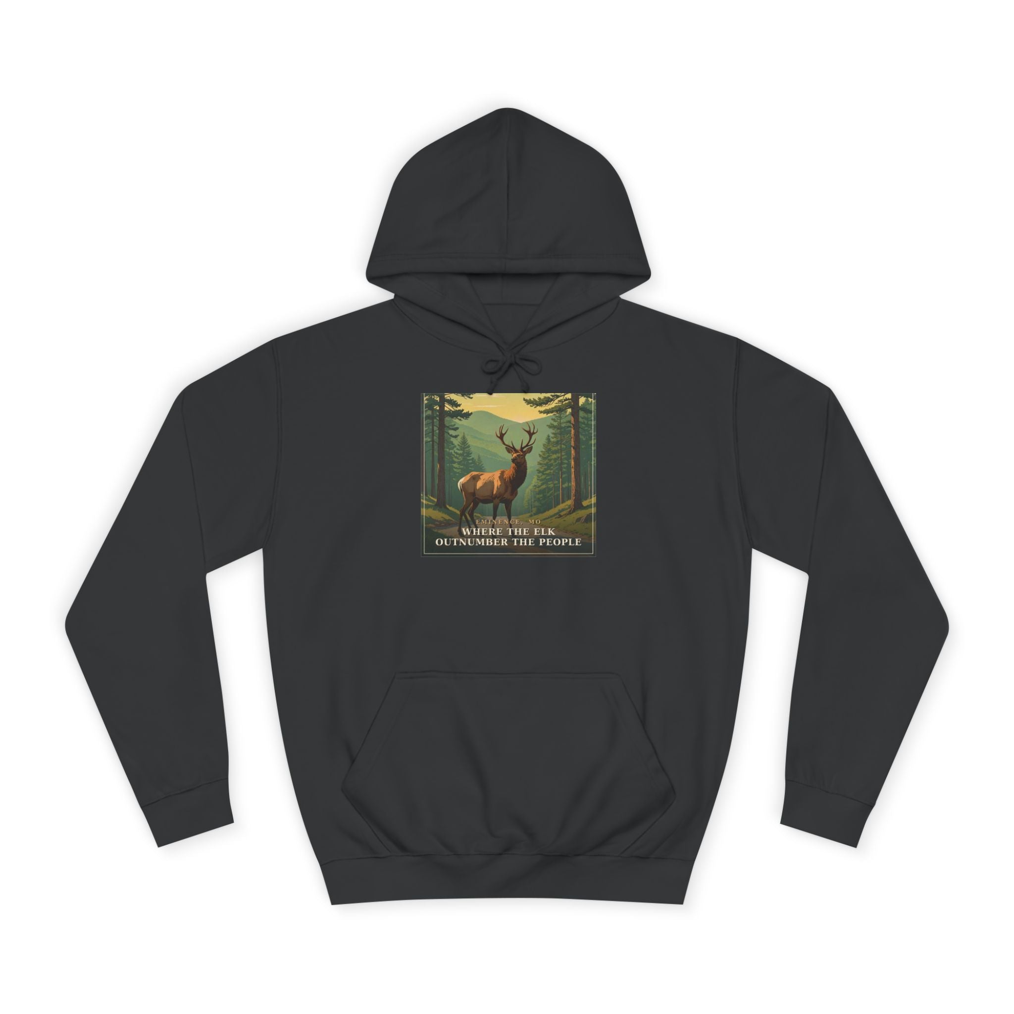 Where the Elk Outnumber the People - The Ozarks Hoodie | Corner & County