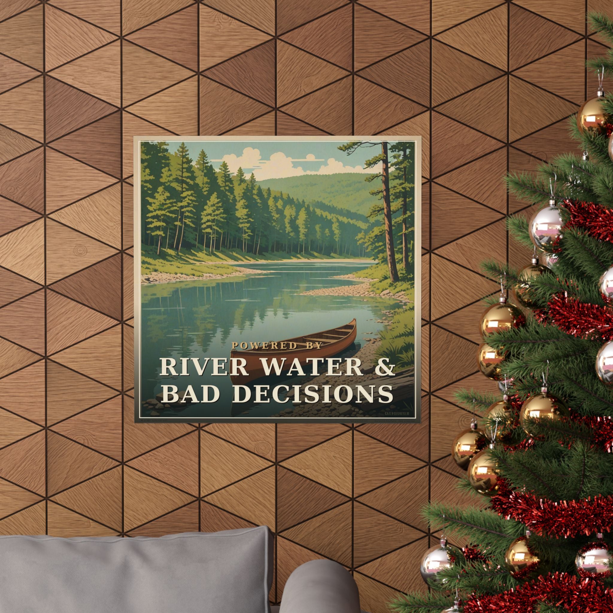 River Water & Bad Decisions - The Ozarks Poster | Corner & County