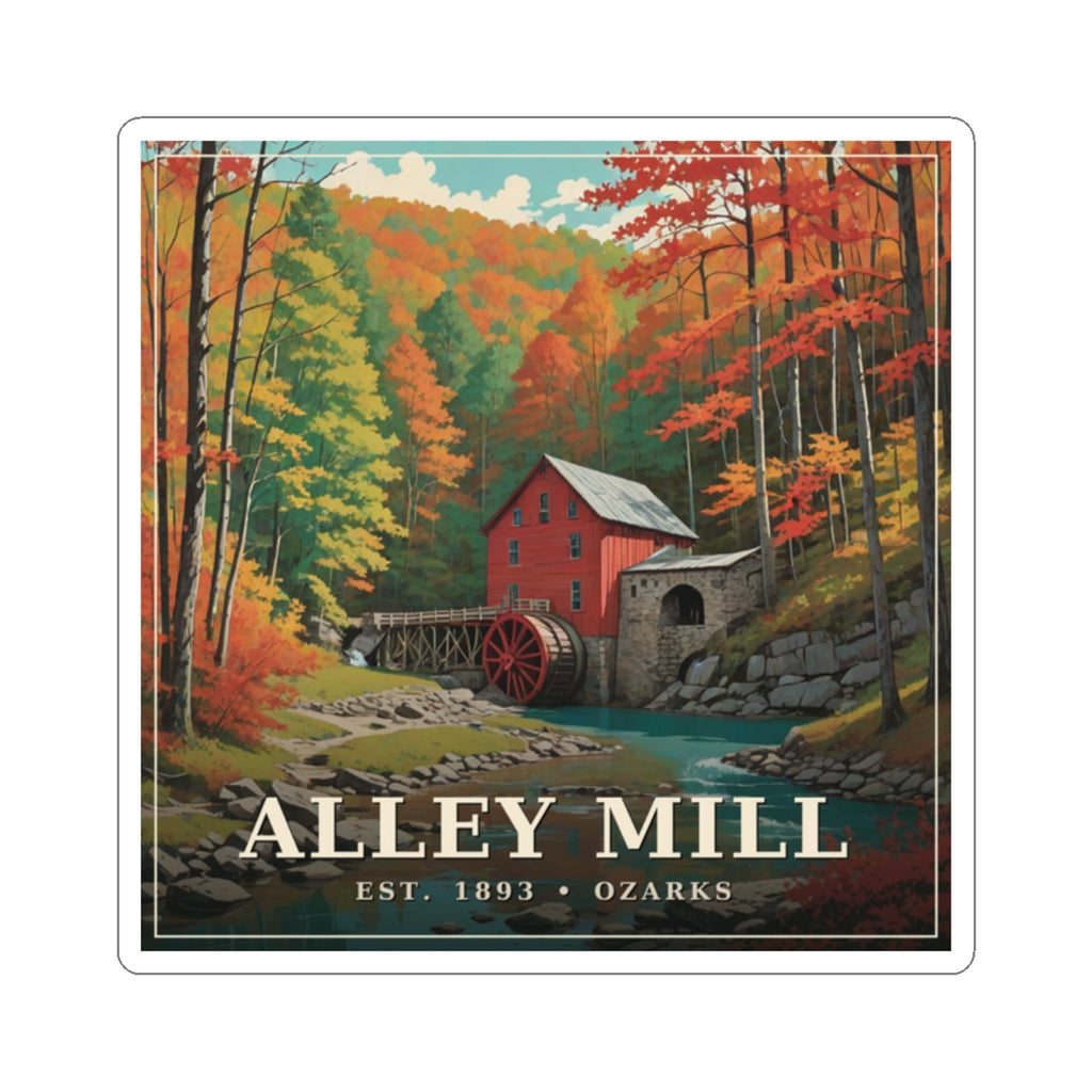 Alley Mill - The Ozarks Sticker | Corner & County