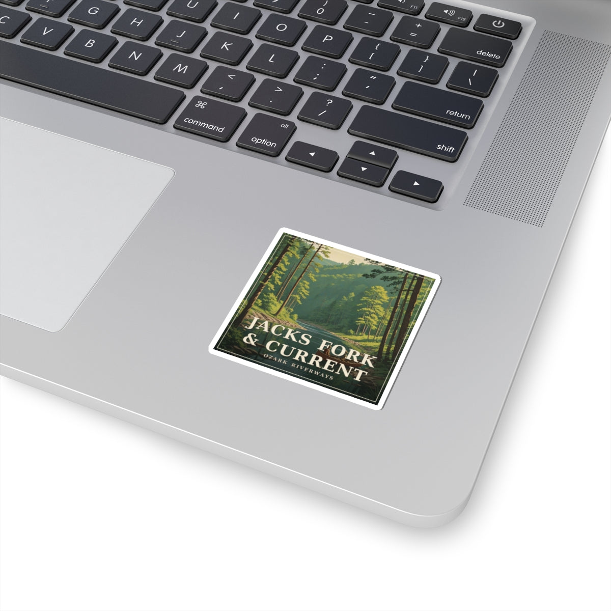 Jacks Fork & Current - The Ozarks Sticker | Corner & County