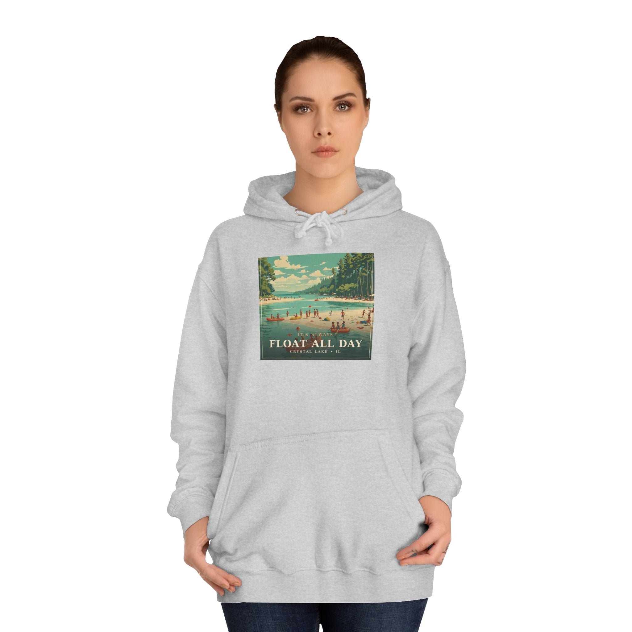 Float All Day - Crystal Lake Hoodie | Corner & County