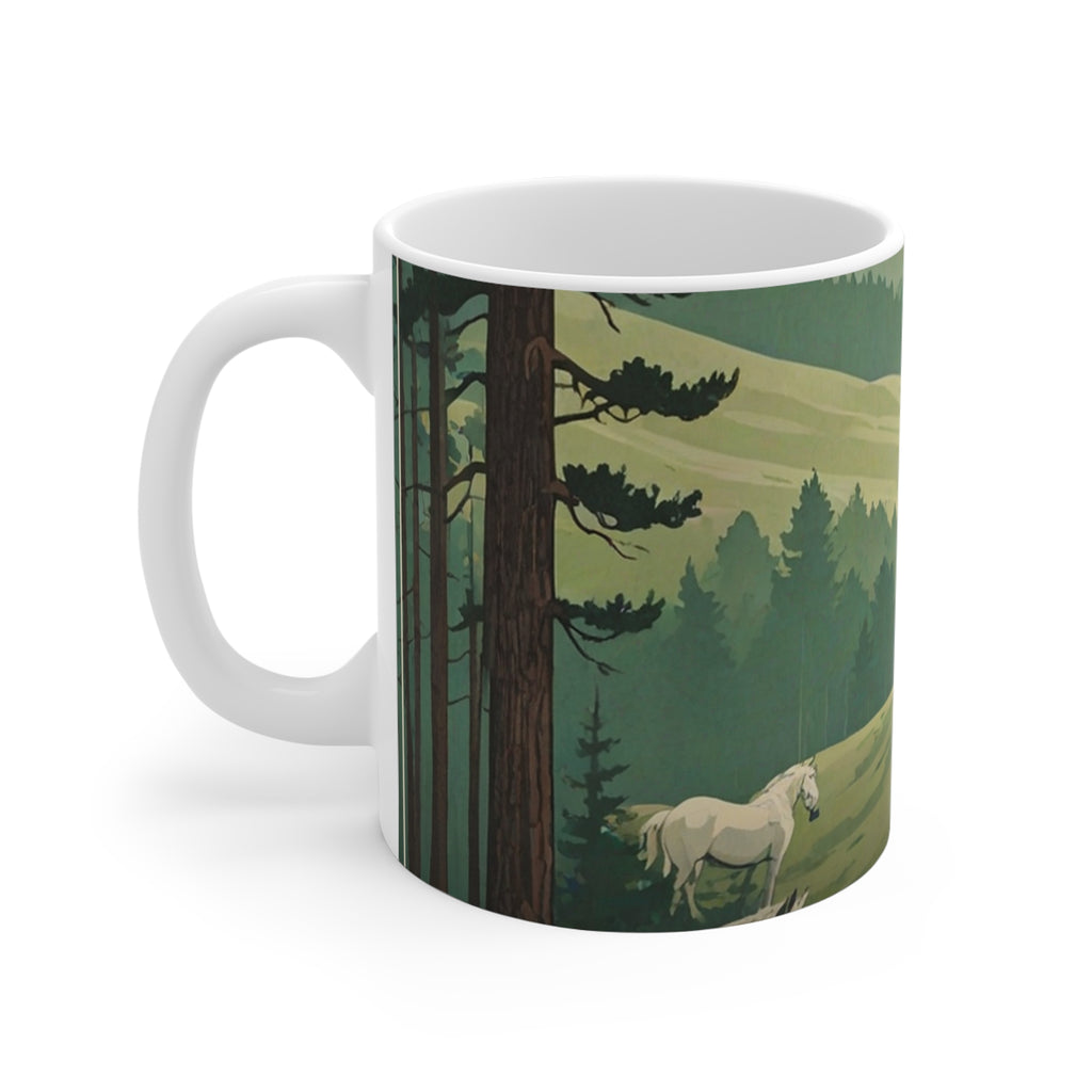 Wild Horses of Shannon County - The Ozarks Mug | Corner & County
