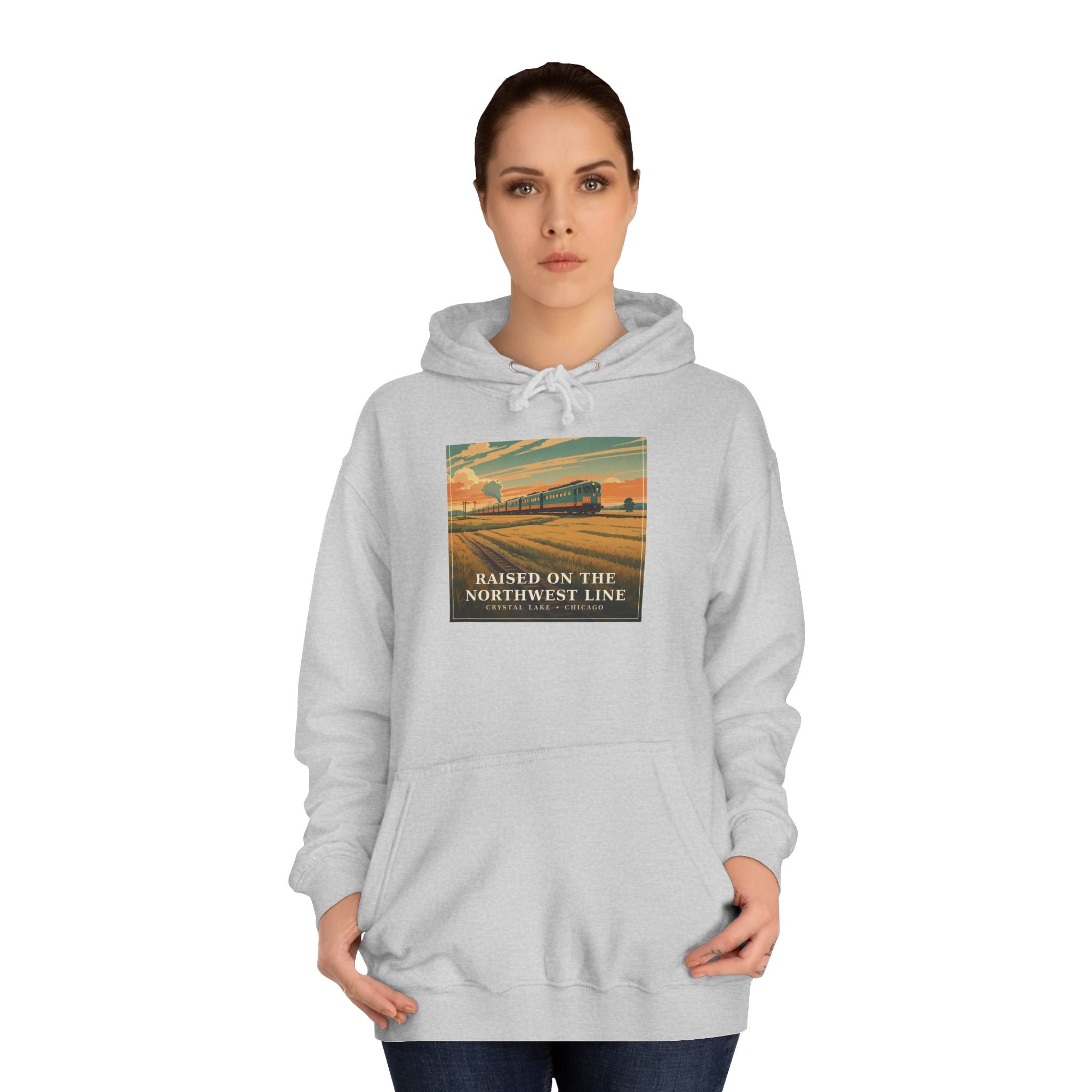 Raised on the Northwest Line - Crystal Lake Hoodie | Corner & County