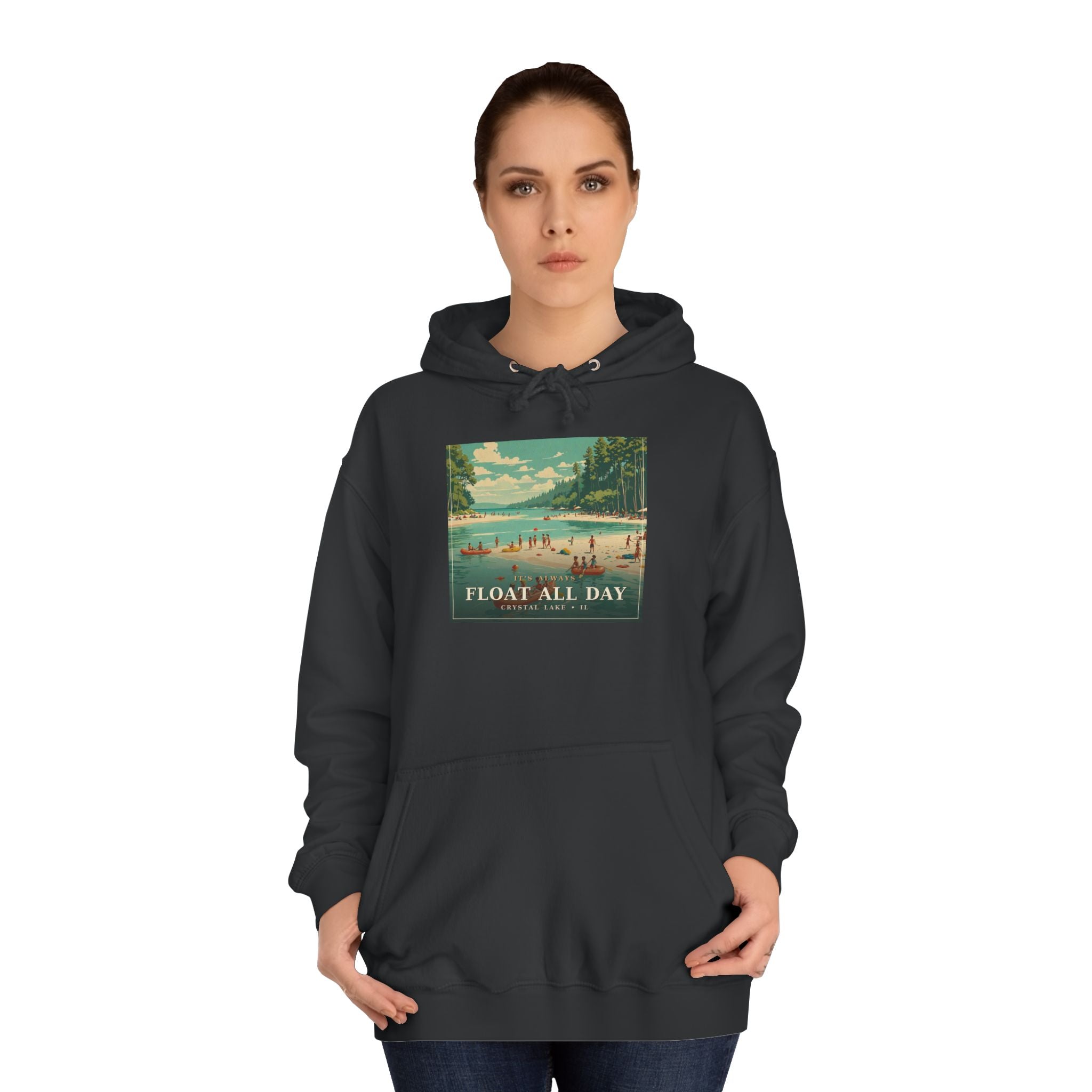 Float All Day - Crystal Lake Hoodie | Corner & County
