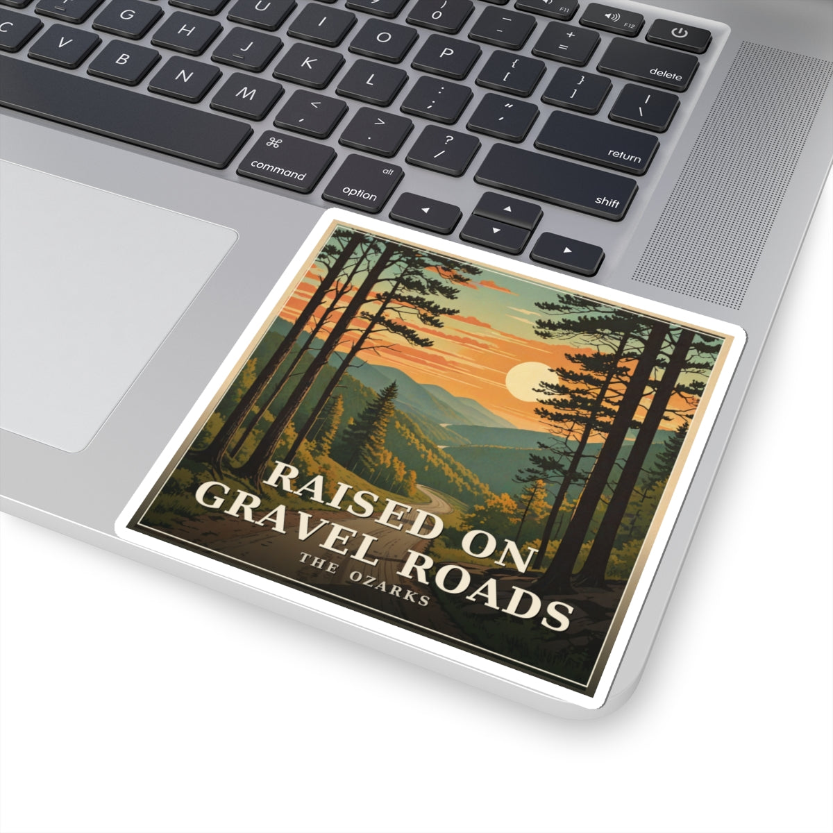 Raised on Gravel Roads - The Ozarks Sticker | Corner & County