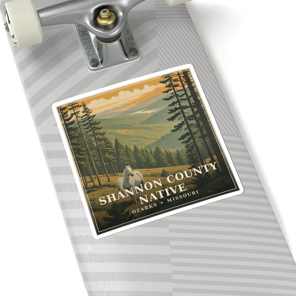 Shannon County Native - The Ozarks Sticker | Corner & County