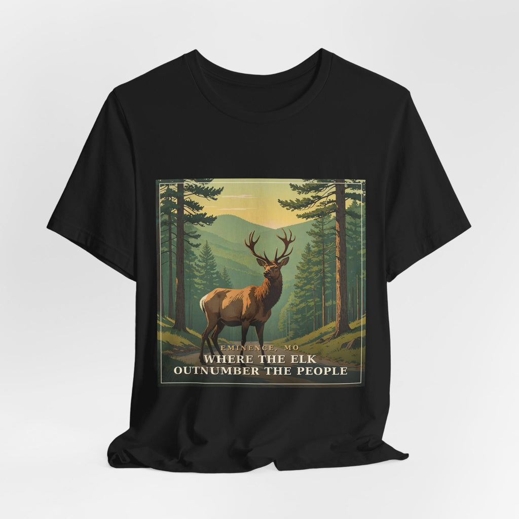 Where the Elk Outnumber the People - The Ozarks Tee | Corner & County