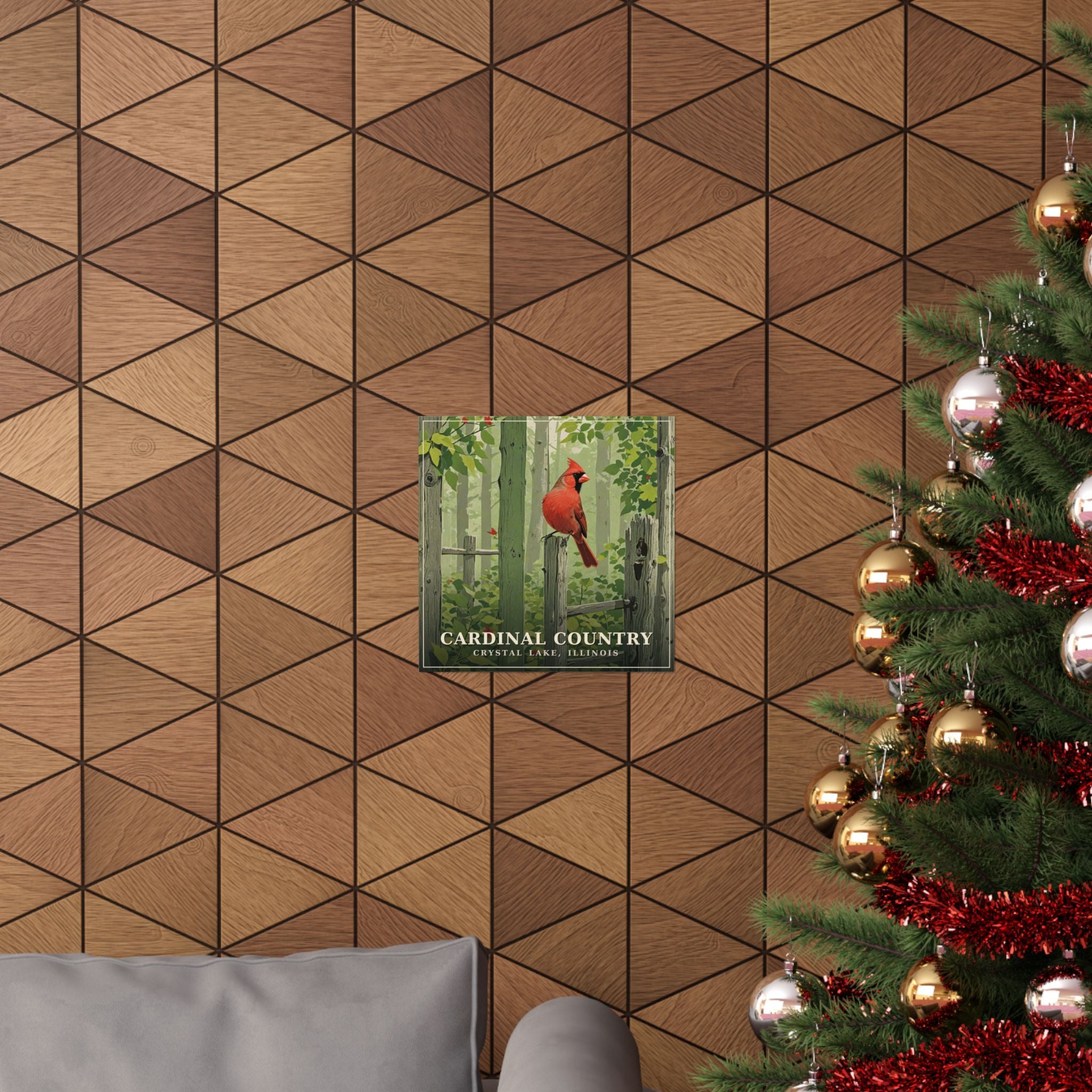 Cardinal Country - Crystal Lake Poster | Corner & County