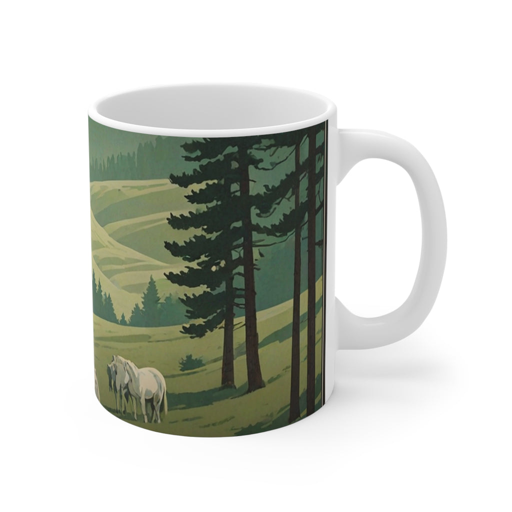Wild Horses of Shannon County - The Ozarks Mug | Corner & County