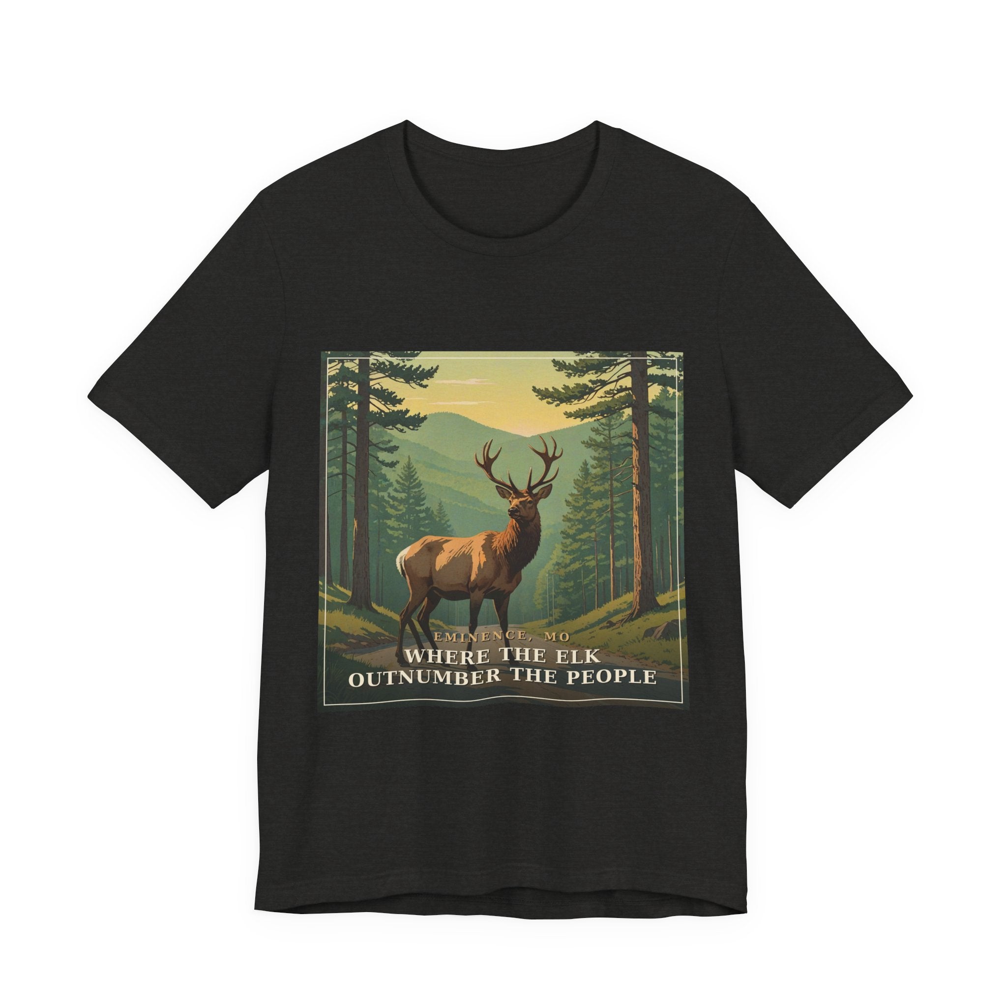 Where the Elk Outnumber the People - The Ozarks Tee | Corner & County