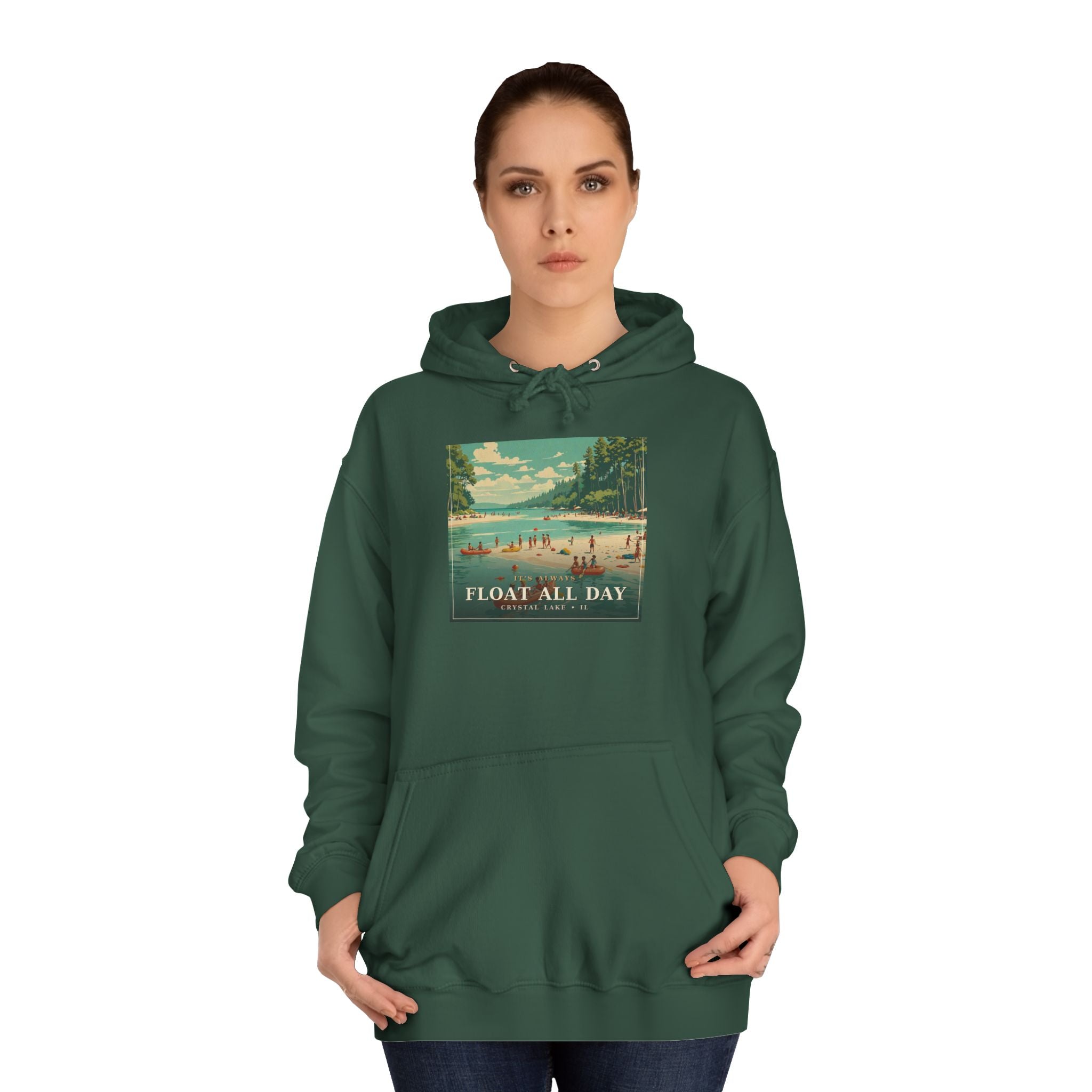 Float All Day - Crystal Lake Hoodie | Corner & County