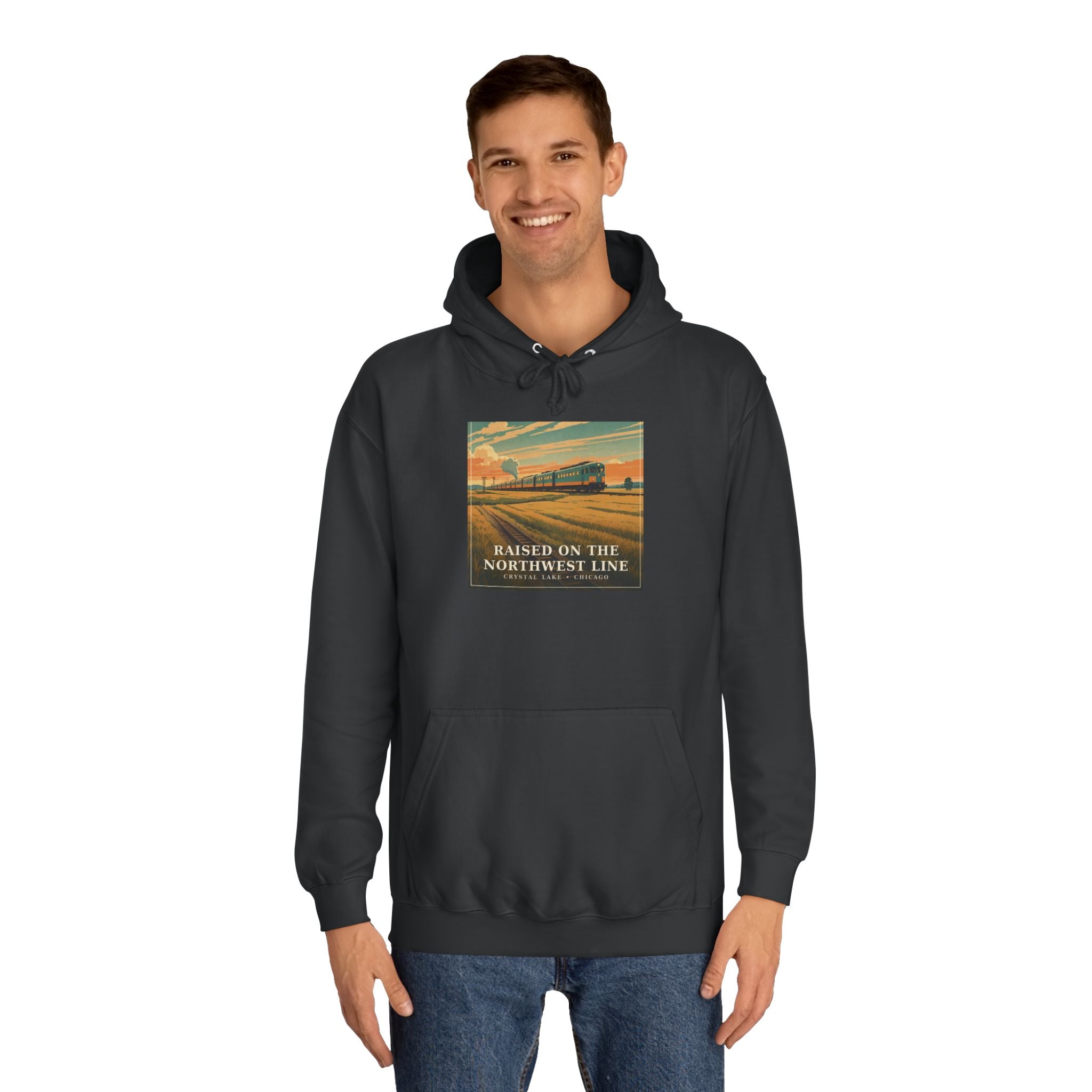 Raised on the Northwest Line - Crystal Lake Hoodie | Corner & County