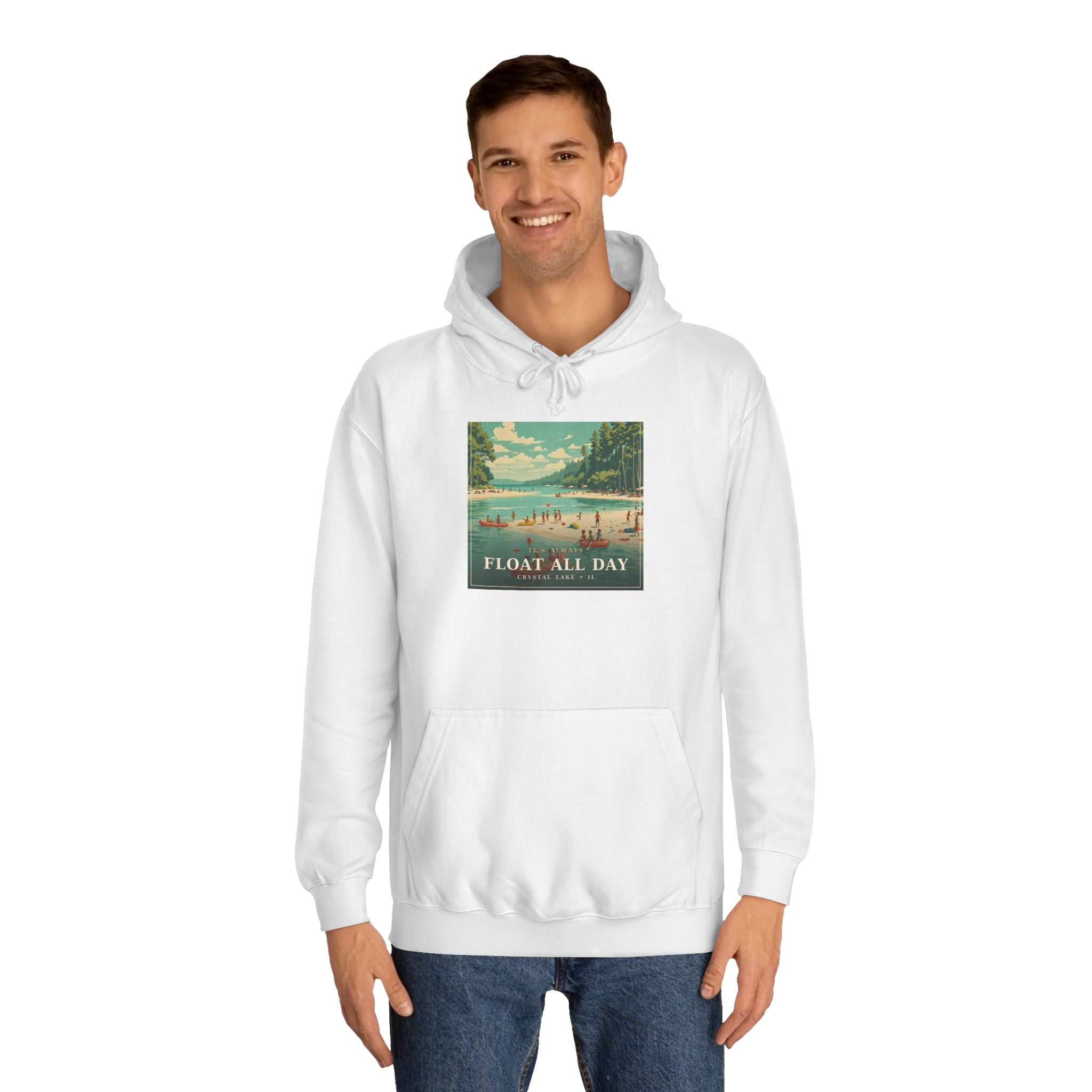Float All Day - Crystal Lake Hoodie | Corner & County