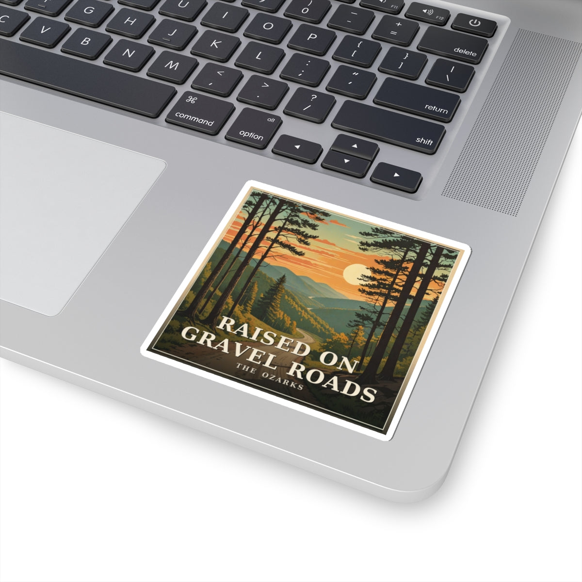 Raised on Gravel Roads - The Ozarks Sticker | Corner & County