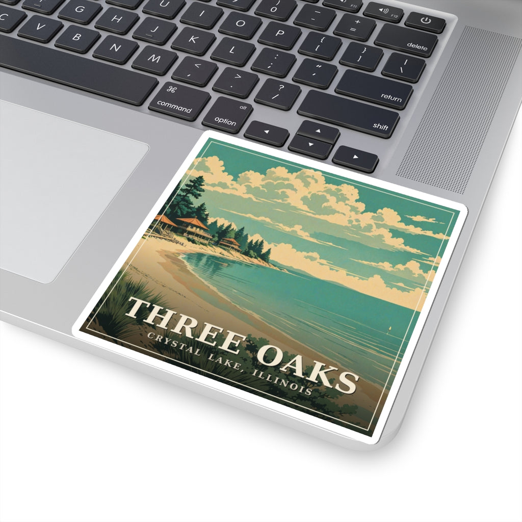 Three Oaks - Crystal Lake Sticker | Corner & County