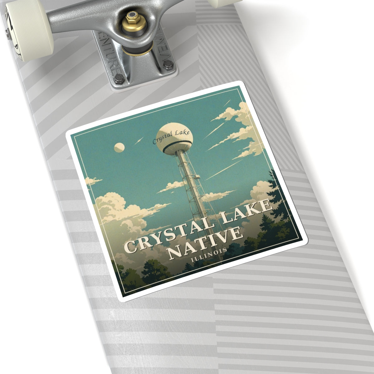 Crystal Lake Native - Crystal Lake Sticker | Corner & County