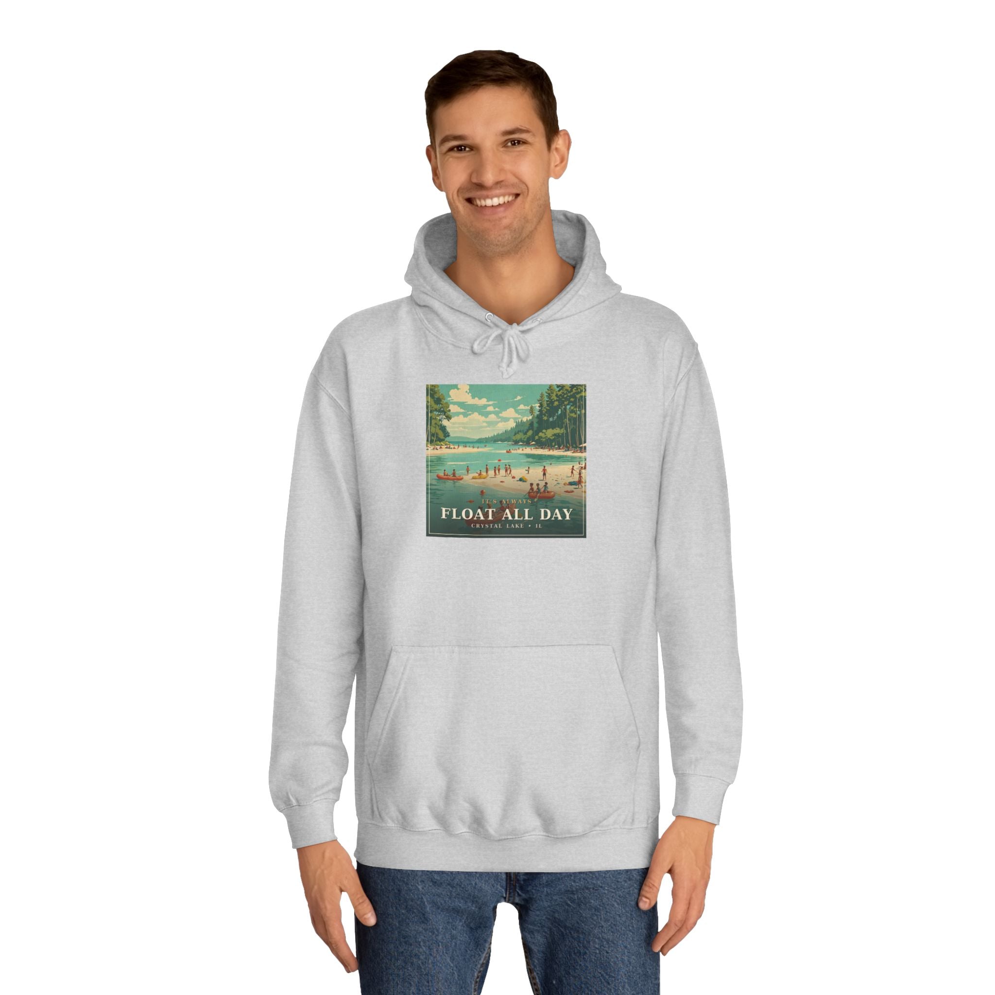 Float All Day - Crystal Lake Hoodie | Corner & County