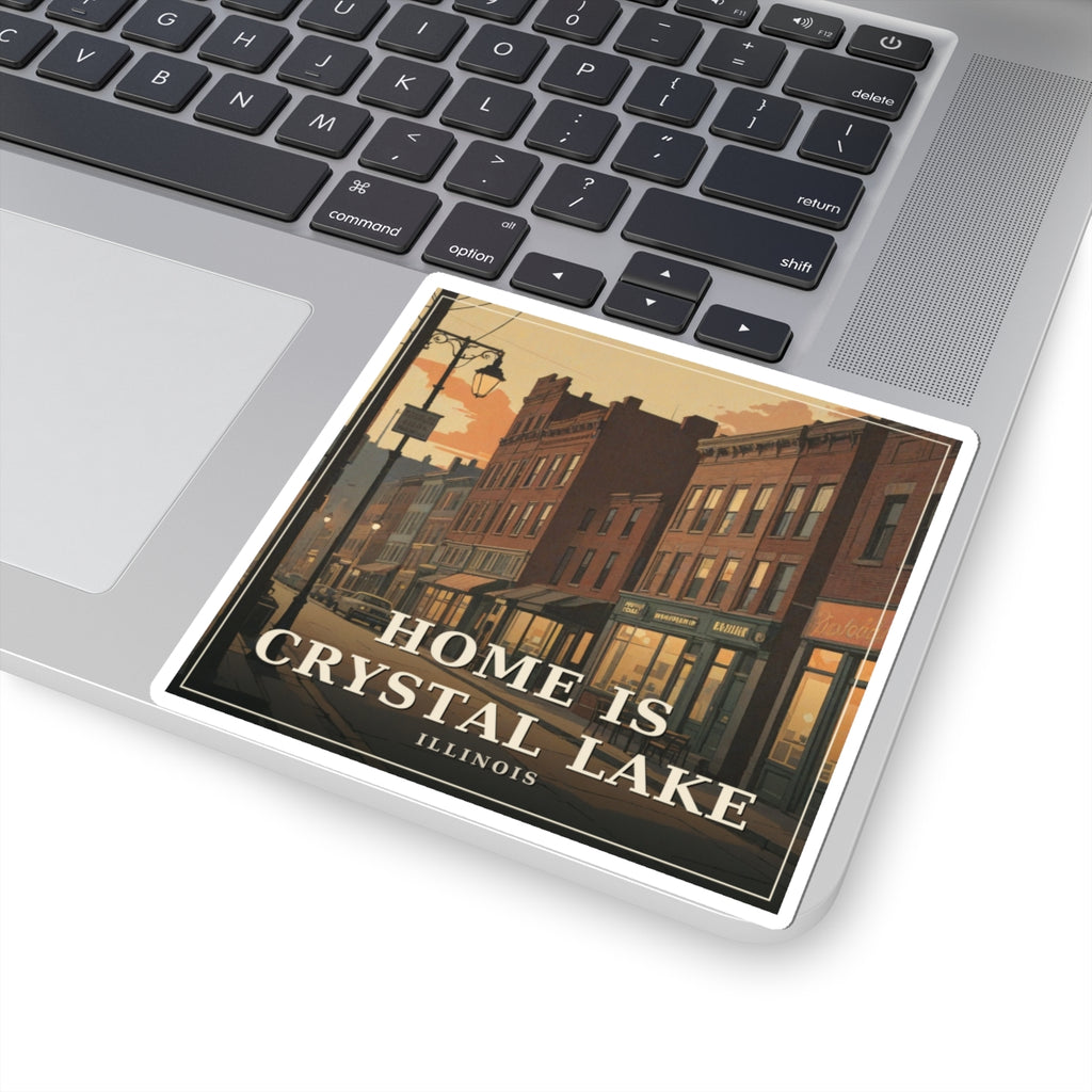 Home is Crystal Lake - Crystal Lake Sticker | Corner & County