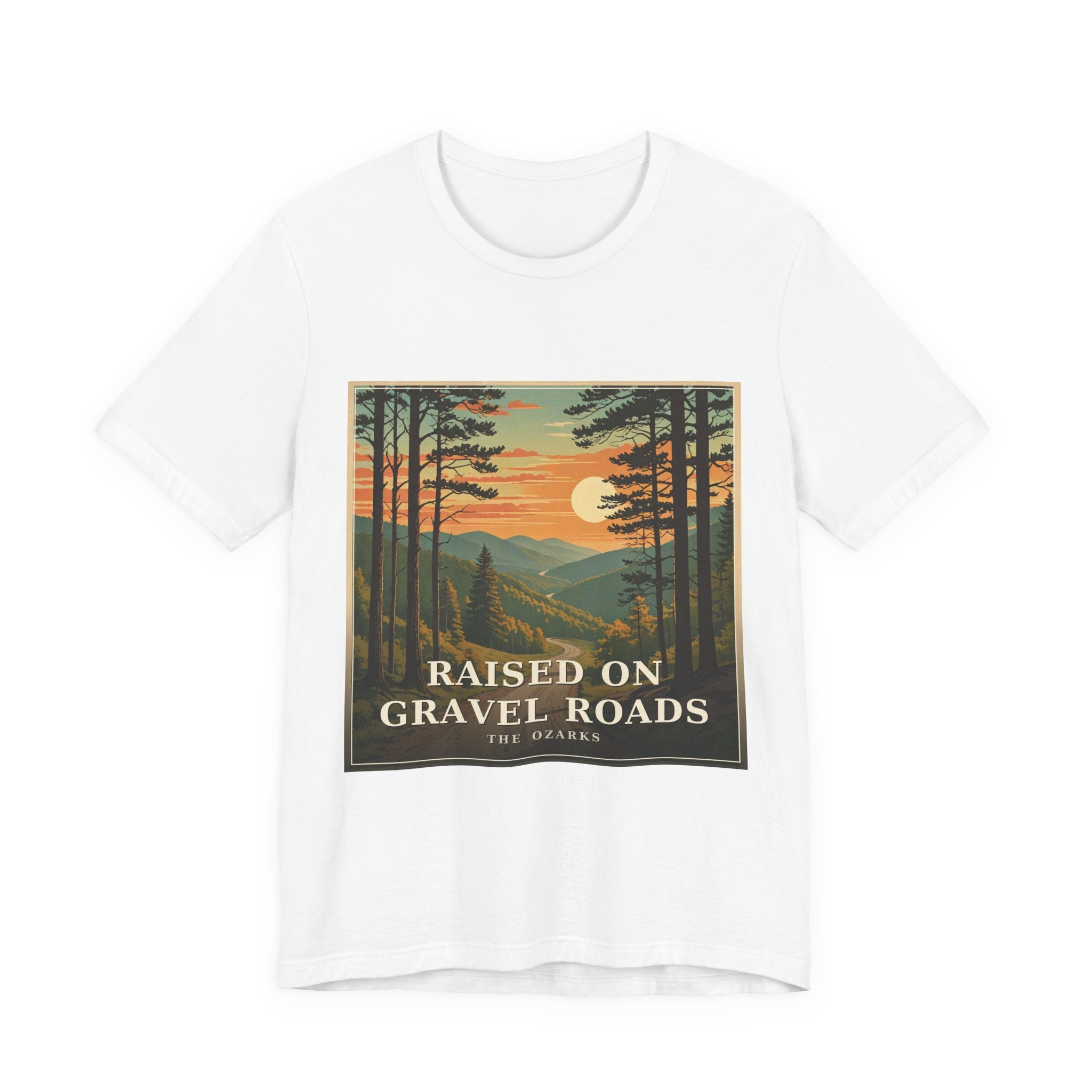 Raised on Gravel Roads - The Ozarks Tee | Corner & County