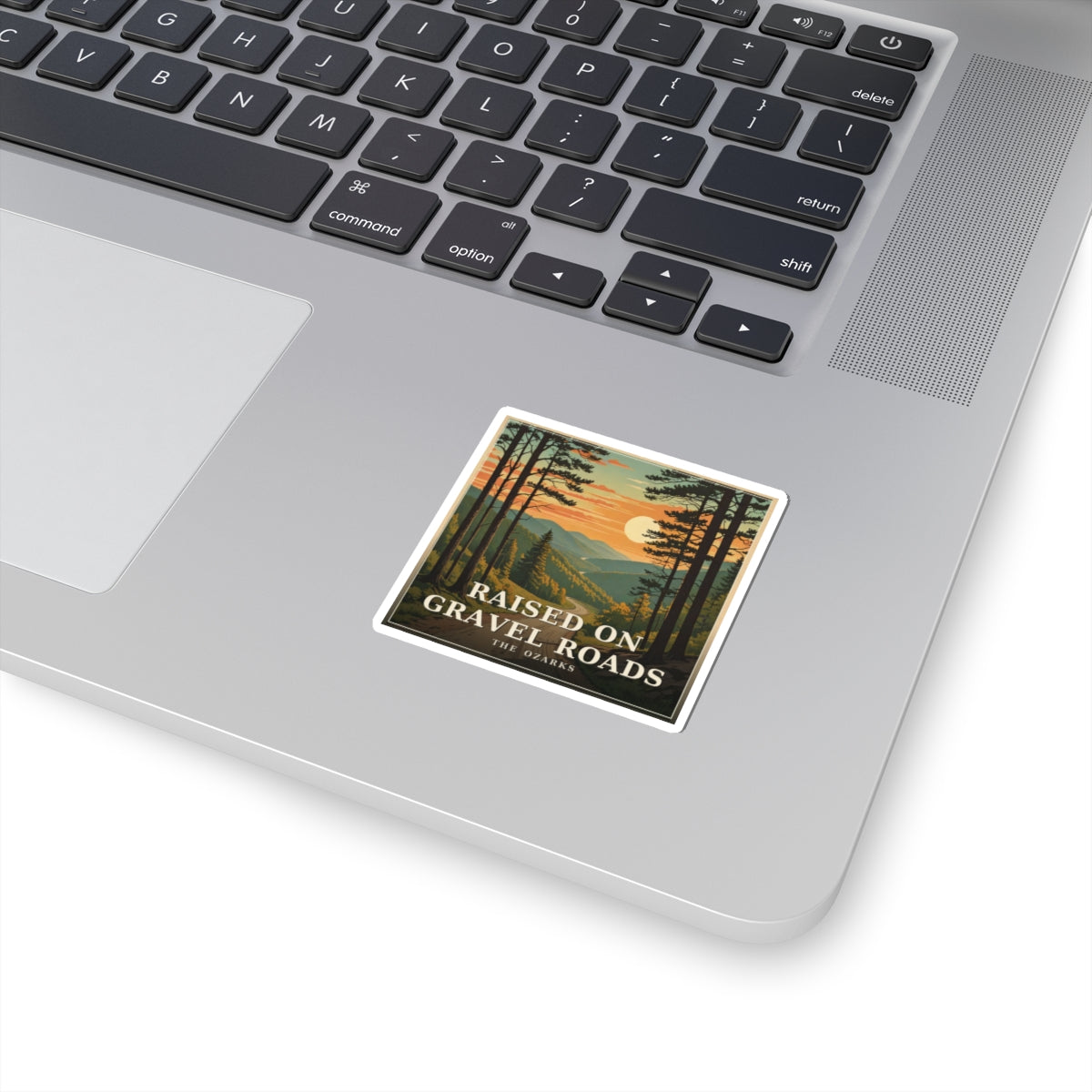 Raised on Gravel Roads - The Ozarks Sticker | Corner & County