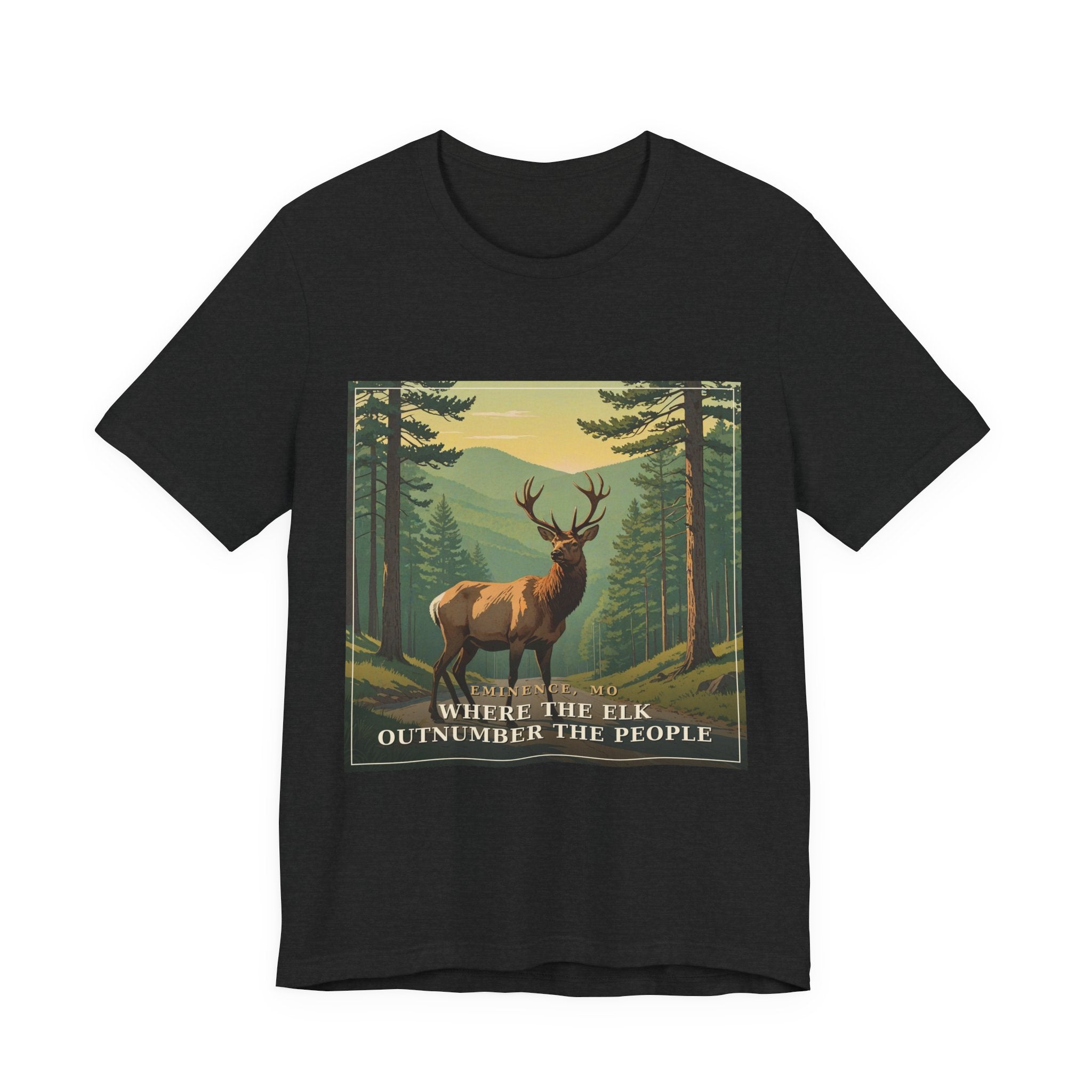 Where the Elk Outnumber the People - The Ozarks Tee | Corner & County
