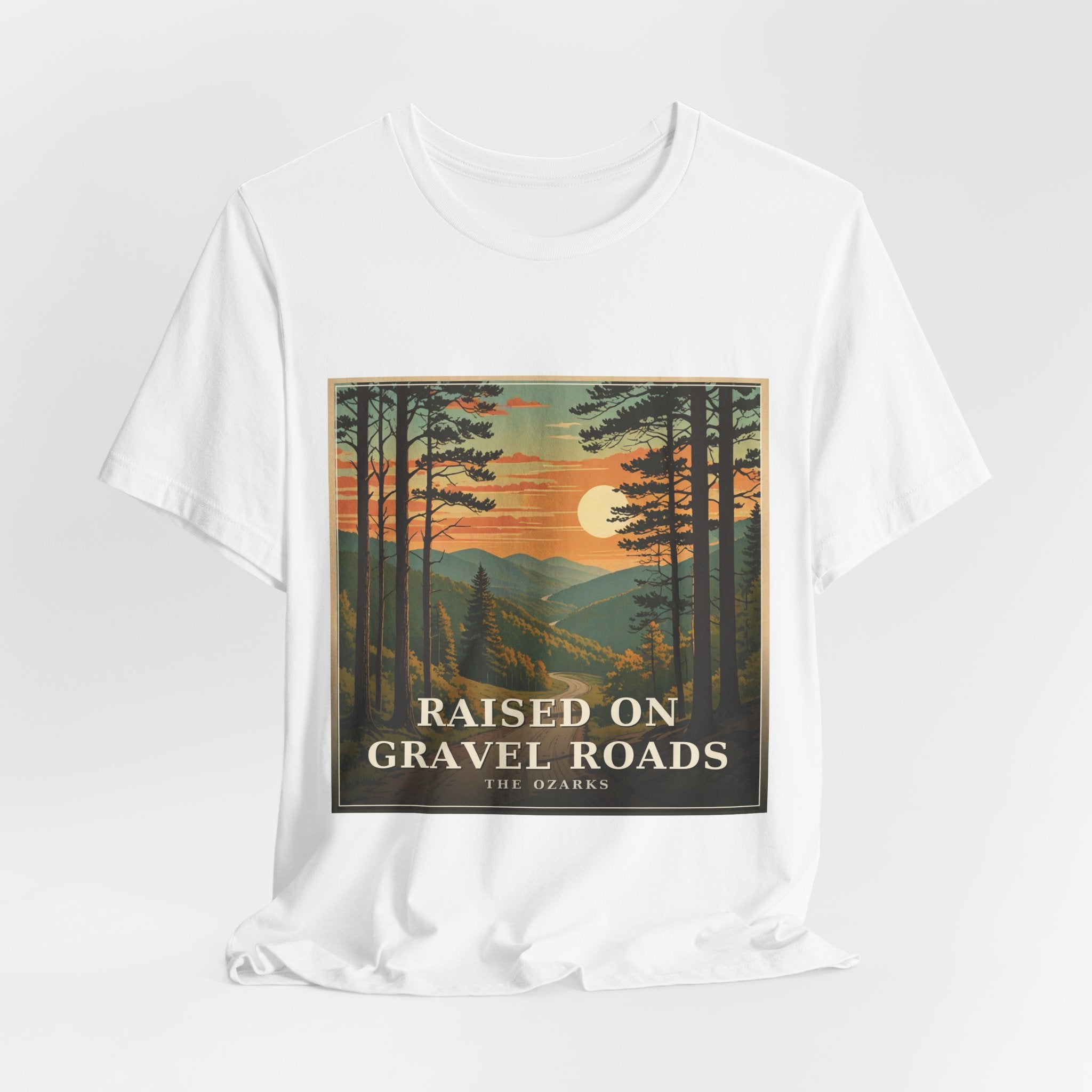 Raised on Gravel Roads - The Ozarks Tee | Corner & County