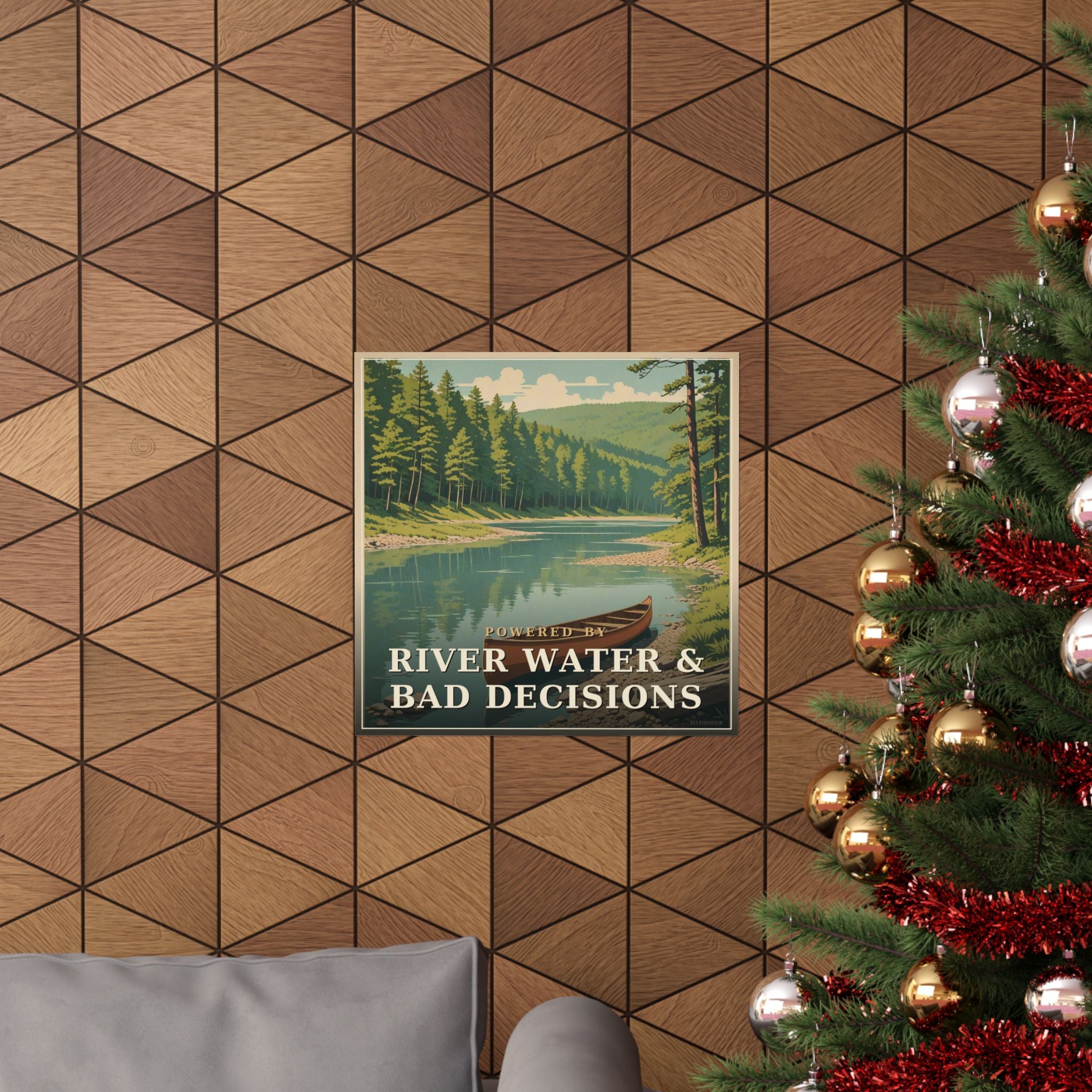 River Water & Bad Decisions - The Ozarks Poster | Corner & County