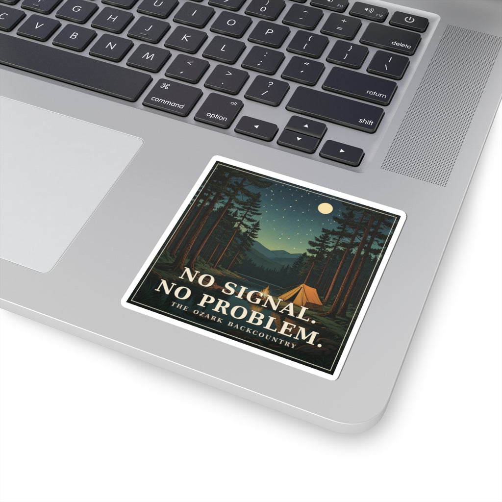 No Signal. No Problem. - The Ozarks Sticker | Corner & County