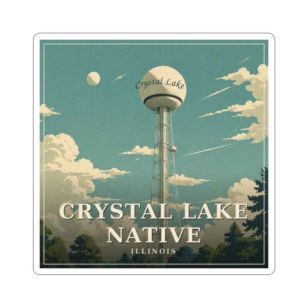 Crystal Lake Native - Crystal Lake Sticker | Corner & County