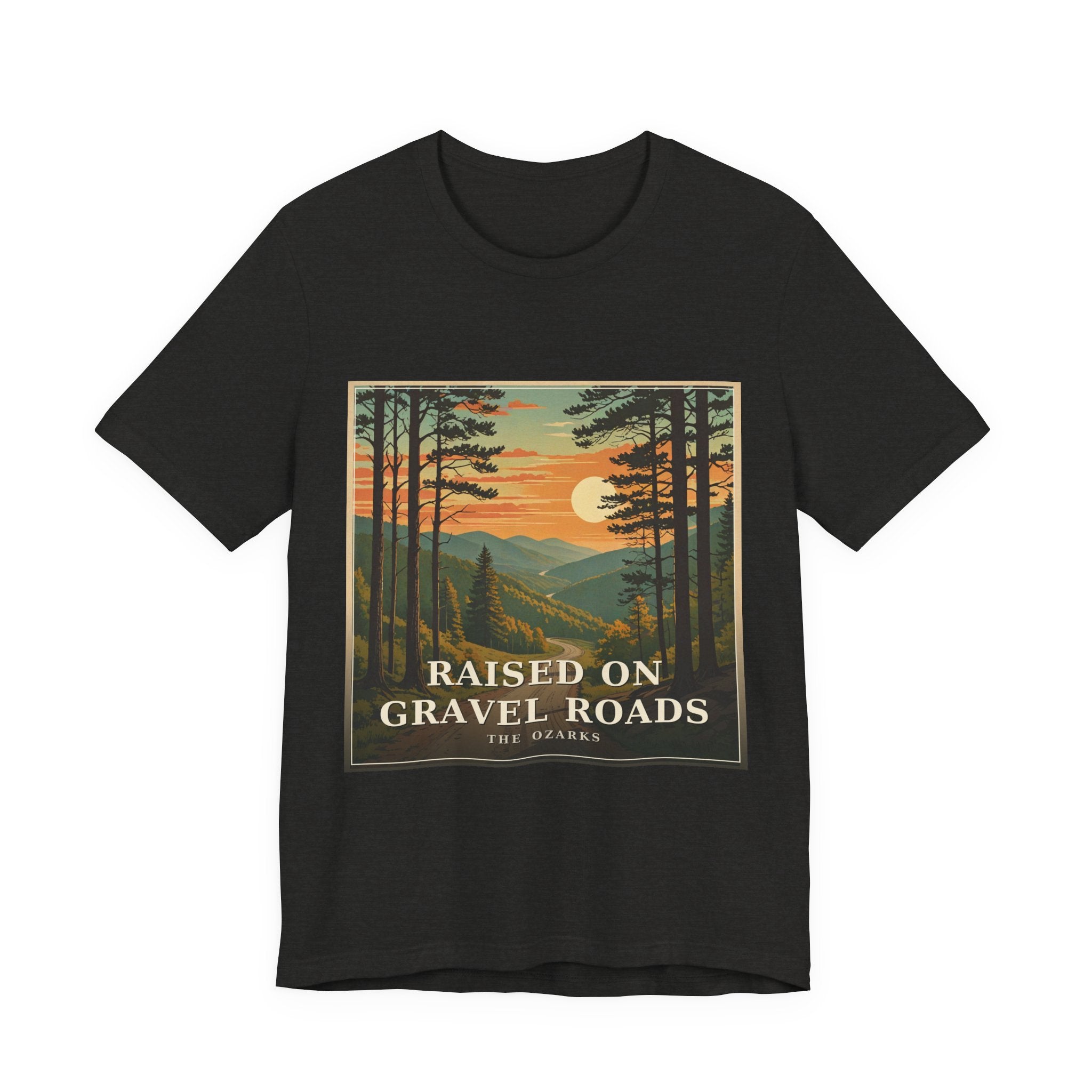 Raised on Gravel Roads - The Ozarks Tee | Corner & County