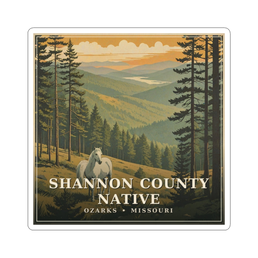 Shannon County Native - The Ozarks Sticker | Corner & County