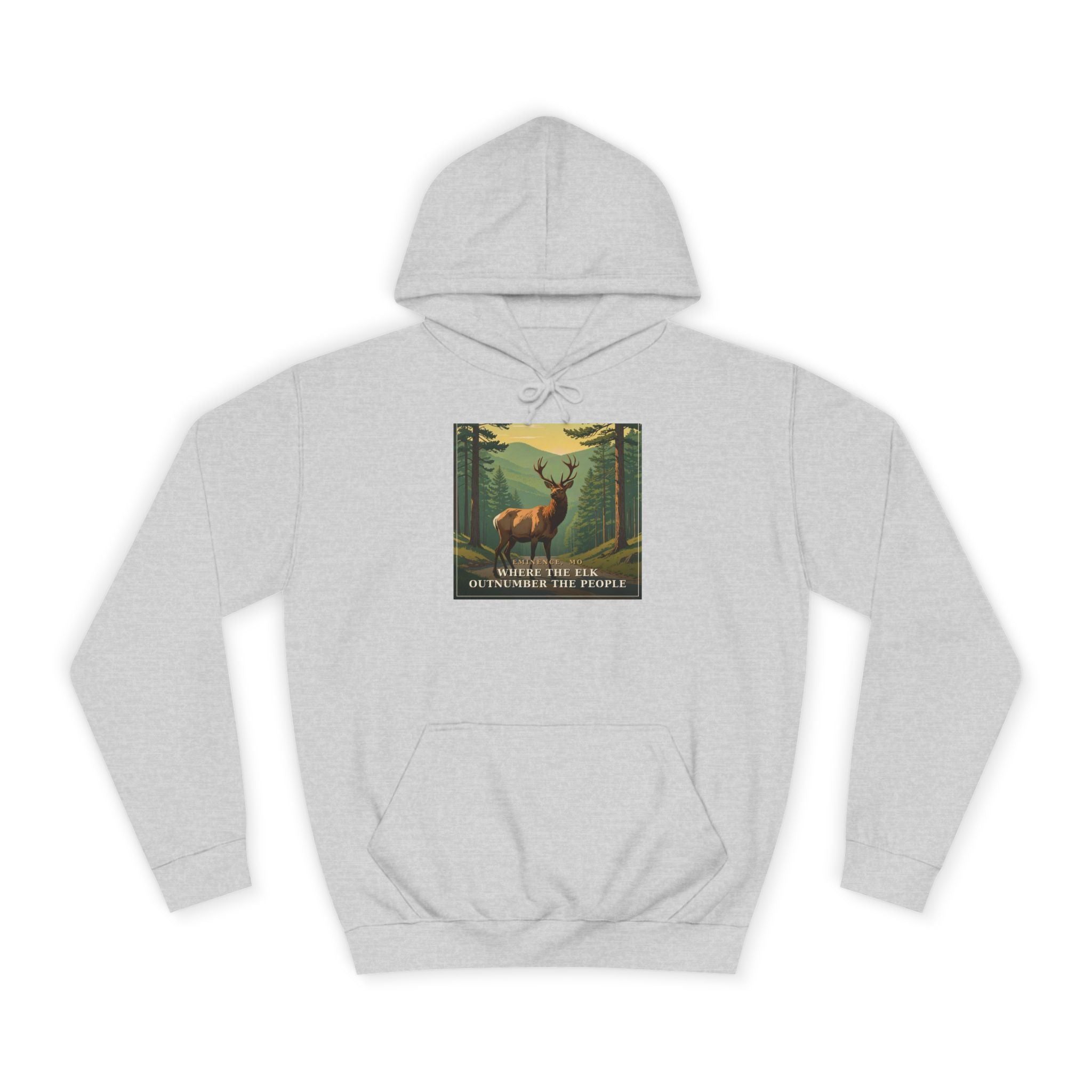 Where the Elk Outnumber the People - The Ozarks Hoodie | Corner & County