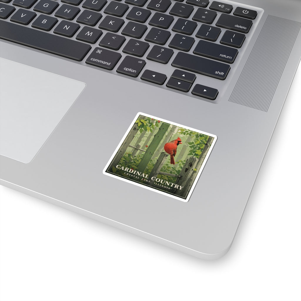 Cardinal Country - Crystal Lake Sticker | Corner & County