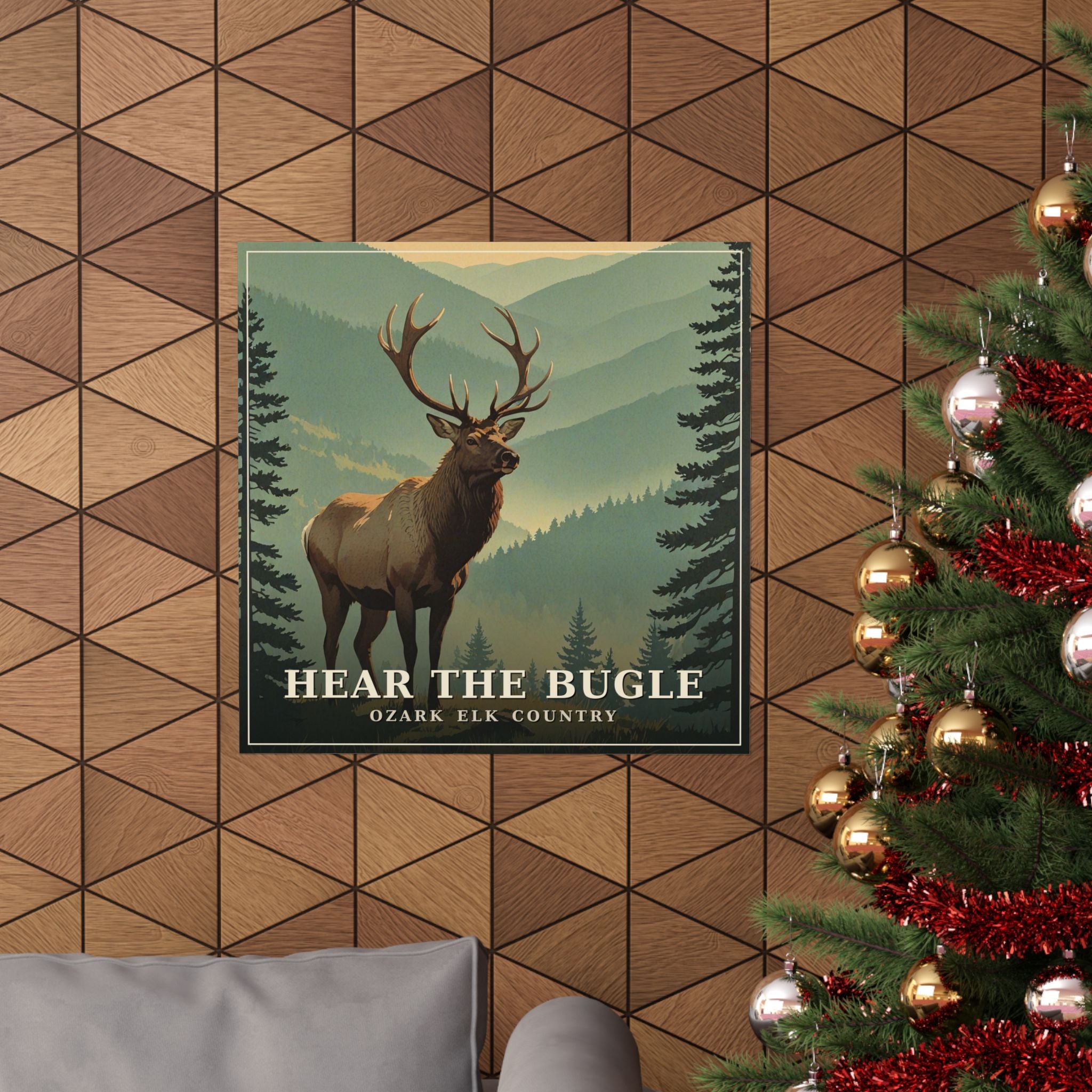 Hear the Bugle - The Ozarks Poster | Corner & County