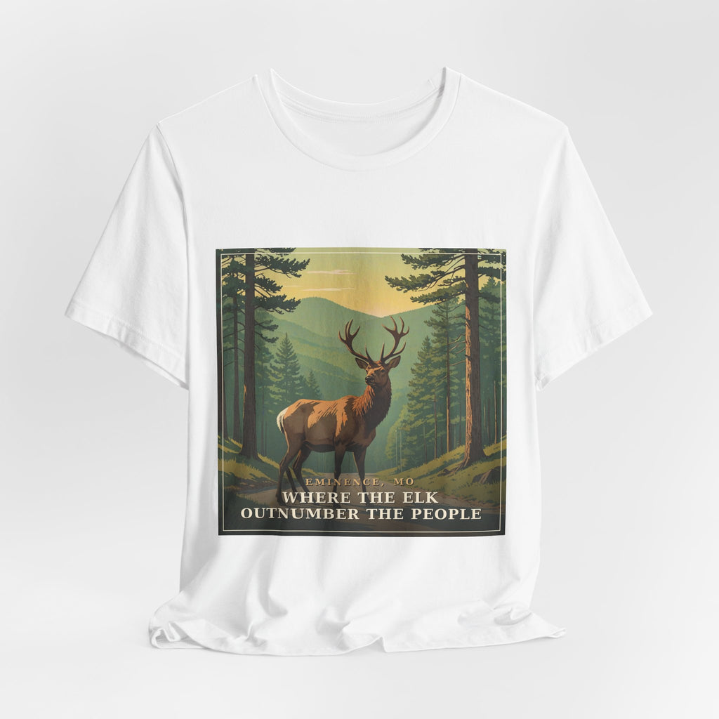 Where the Elk Outnumber the People - The Ozarks Tee | Corner & County