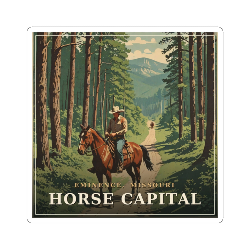 Horse Capital - The Ozarks Sticker | Corner & County