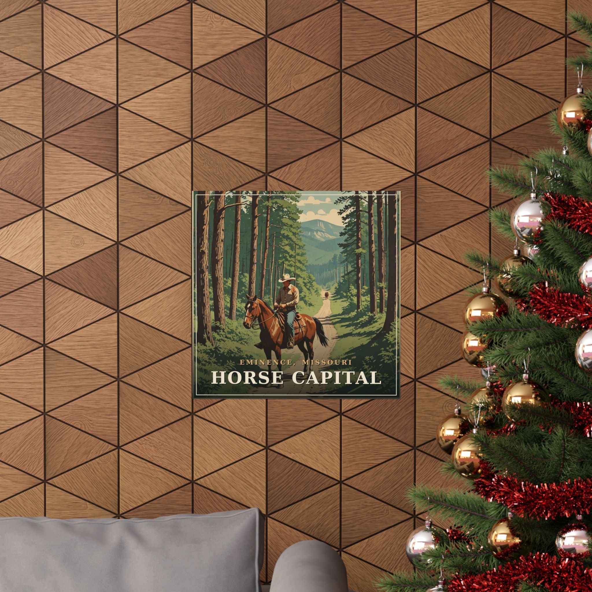 Horse Capital - The Ozarks Poster | Corner & County
